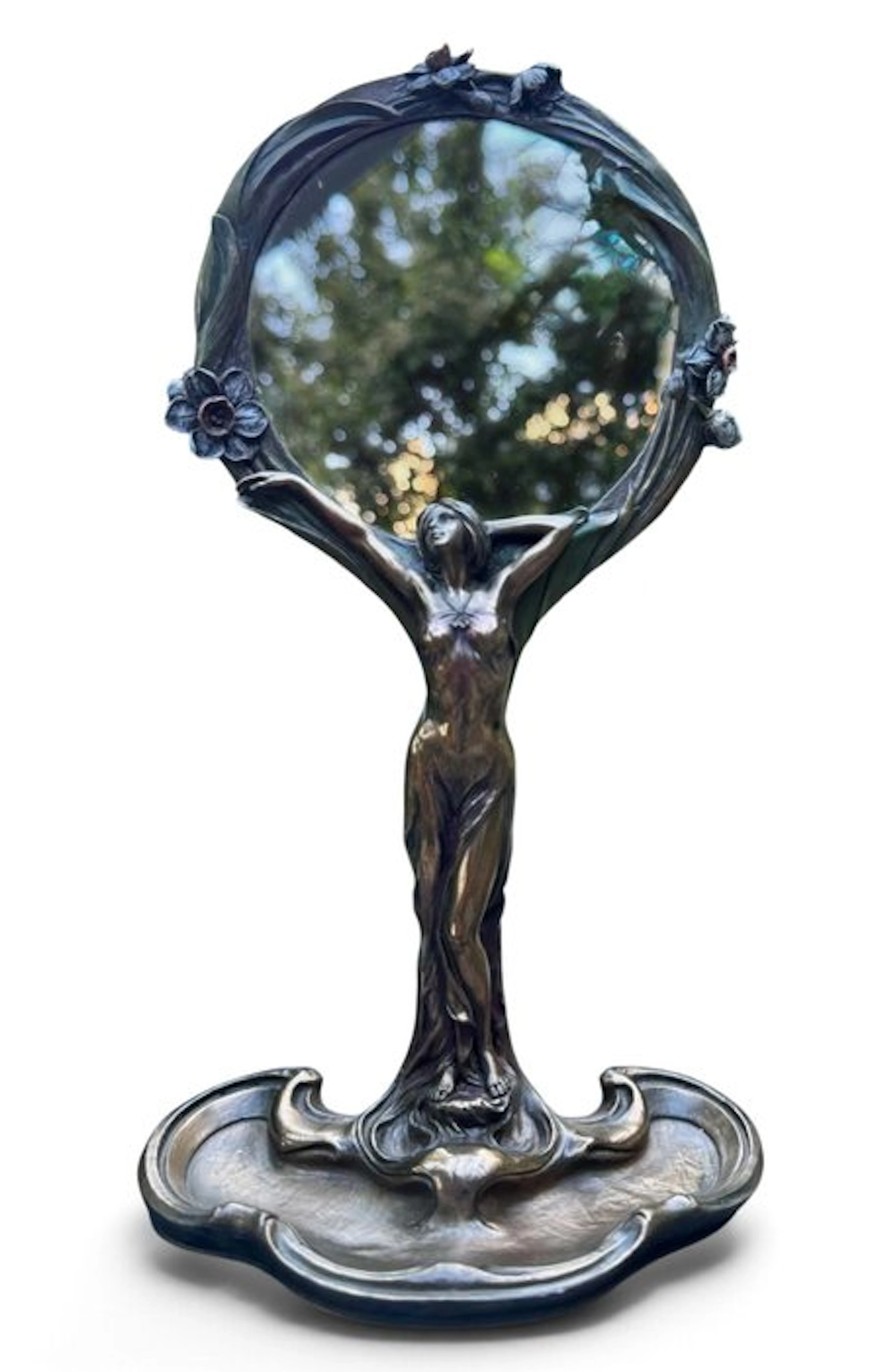 Veronese - Table mirror - polyresin - the 1980s