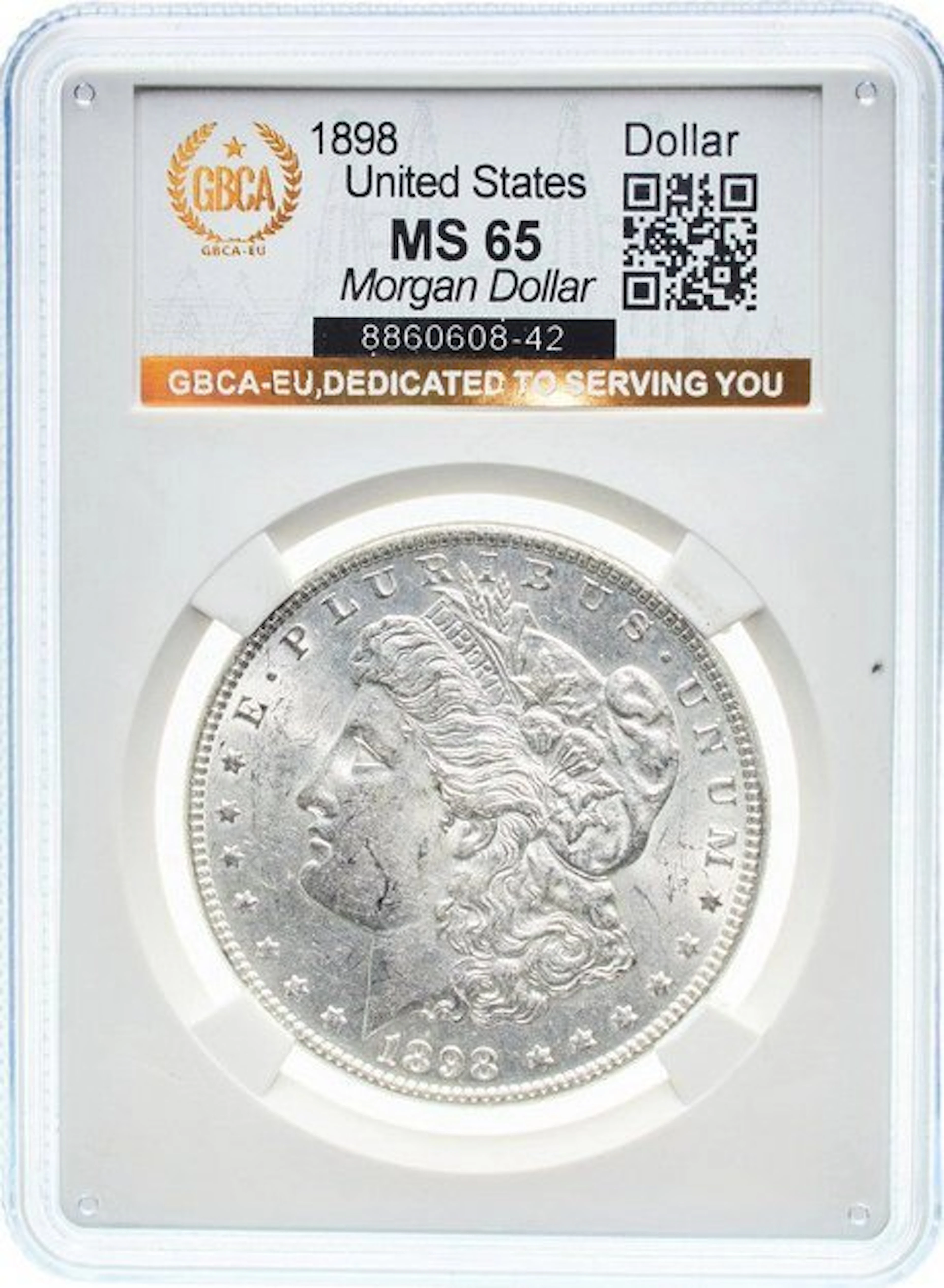 United States. Morgan Dollar 1898 - MS65 (Philadelphia)