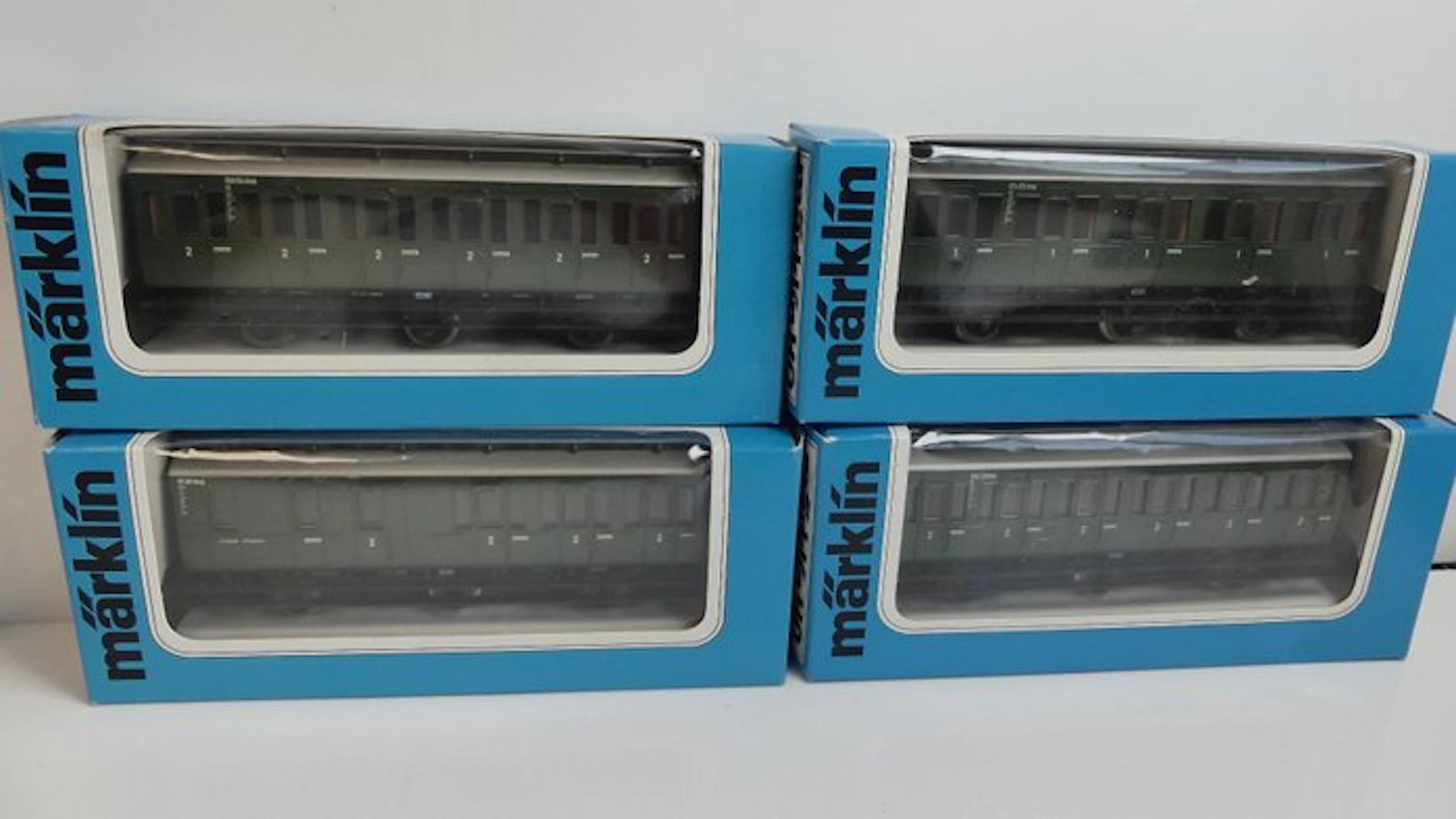 Märklin H0 - 4200/4201/4202/4203 - Model train passenger carriage (4) - DB