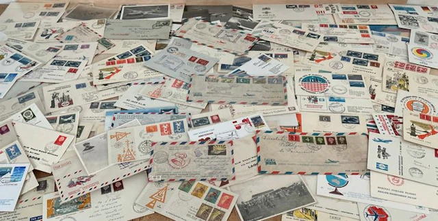 Netherlands - Stamp lot: aviation