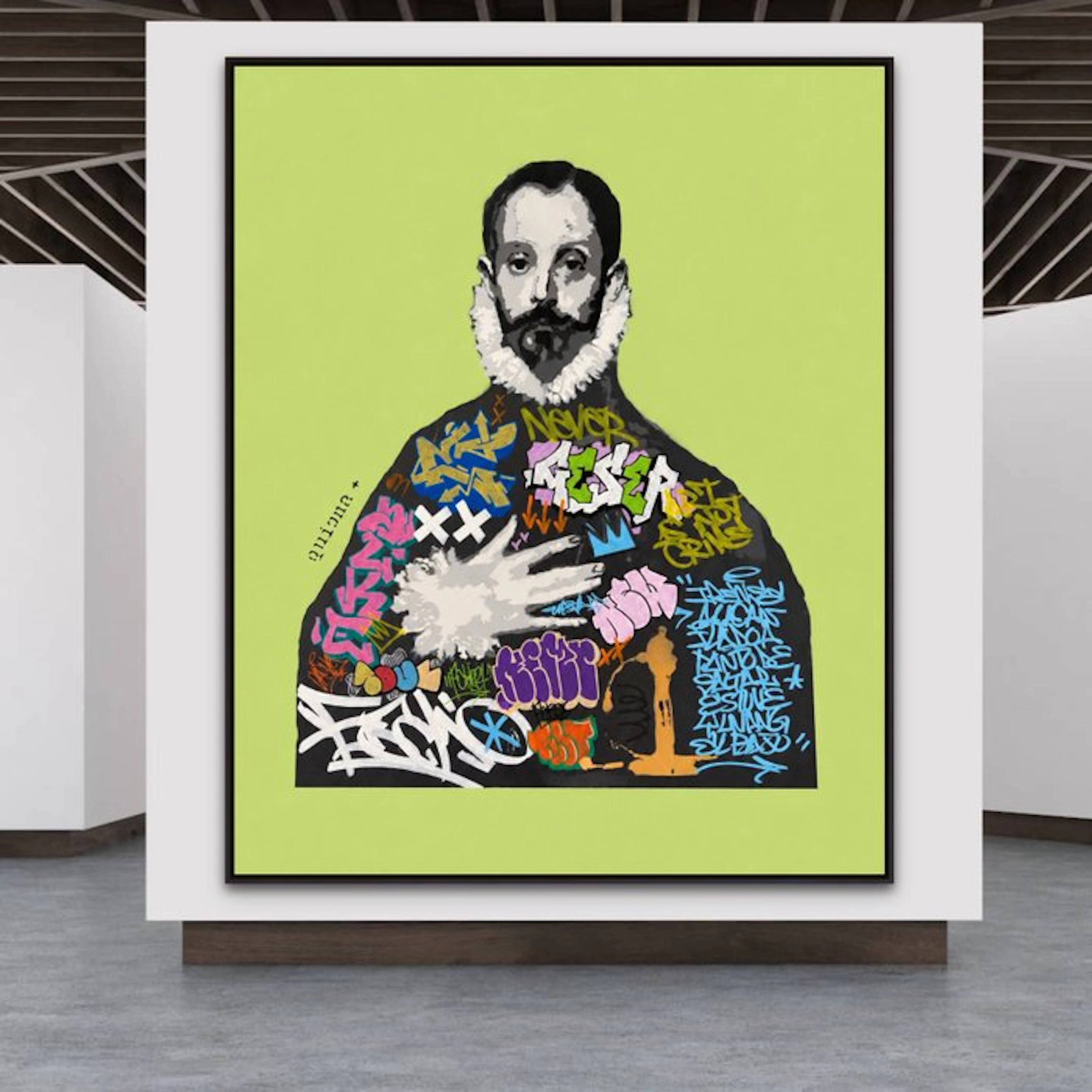 Quiona+ - ‘The Nobleman with His Hand on His Heart' XL