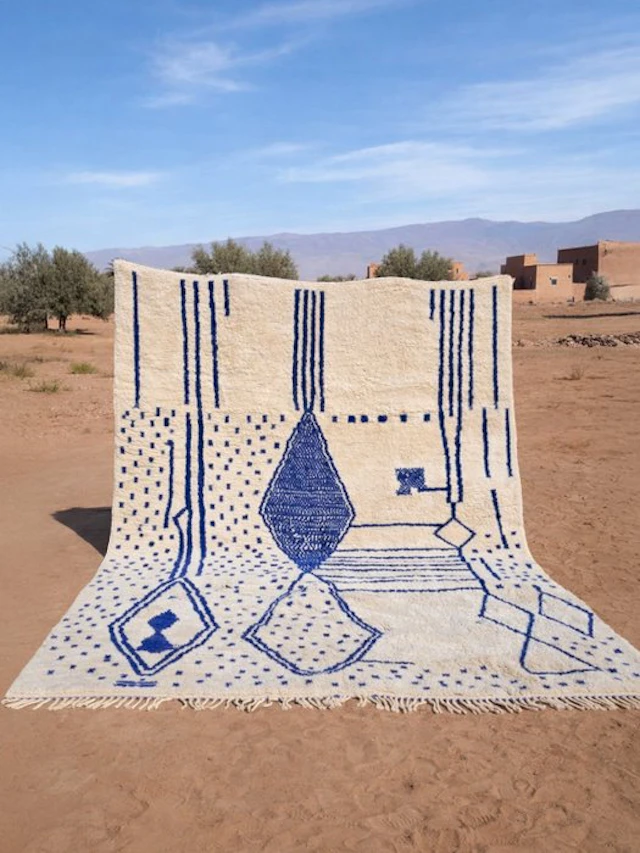 karpet - Rug - 345 cm - 268 cm - Moroccan Berber rug.