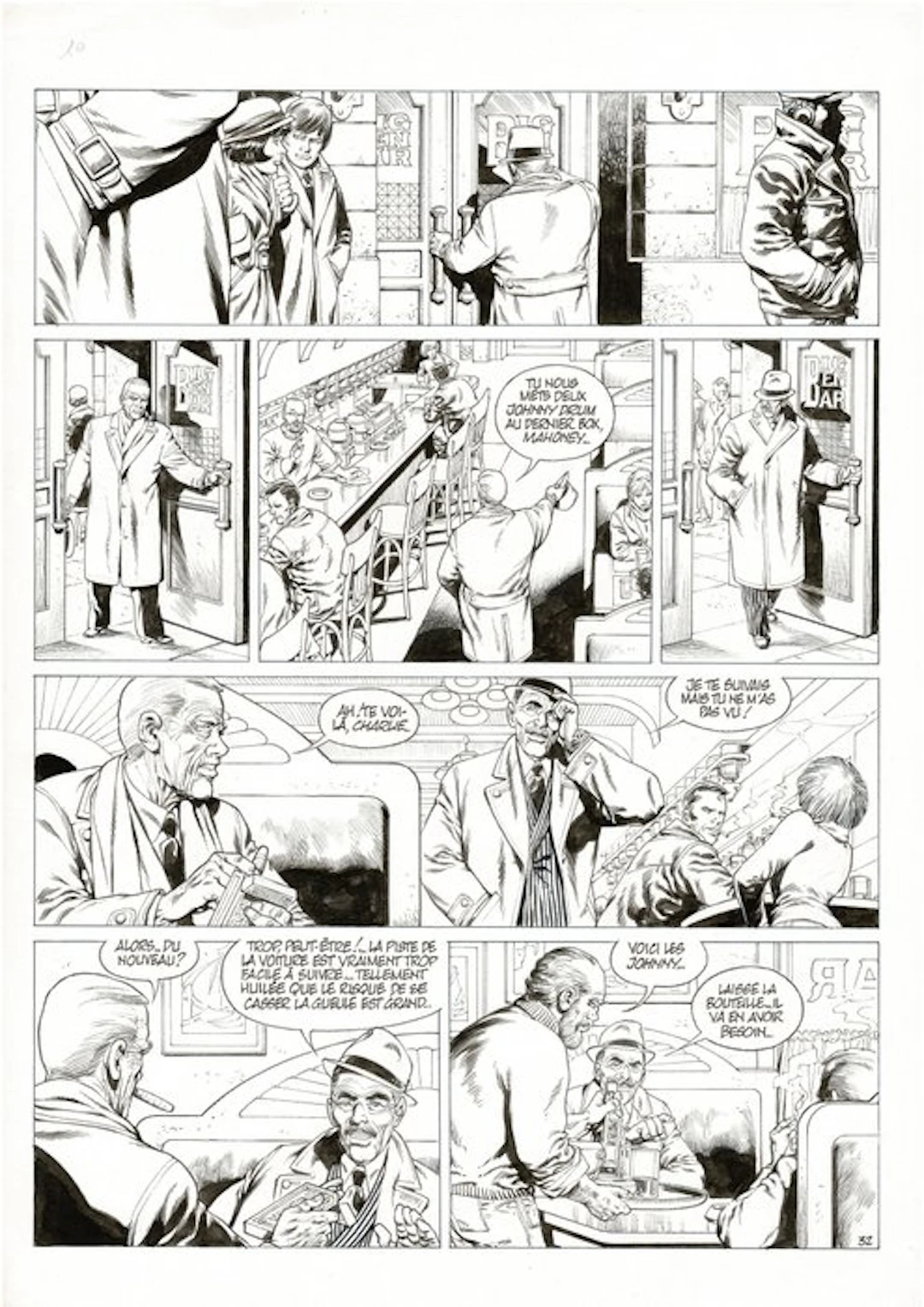 Mitton, Jean-Yves - 1 Original page - De Silence et de...