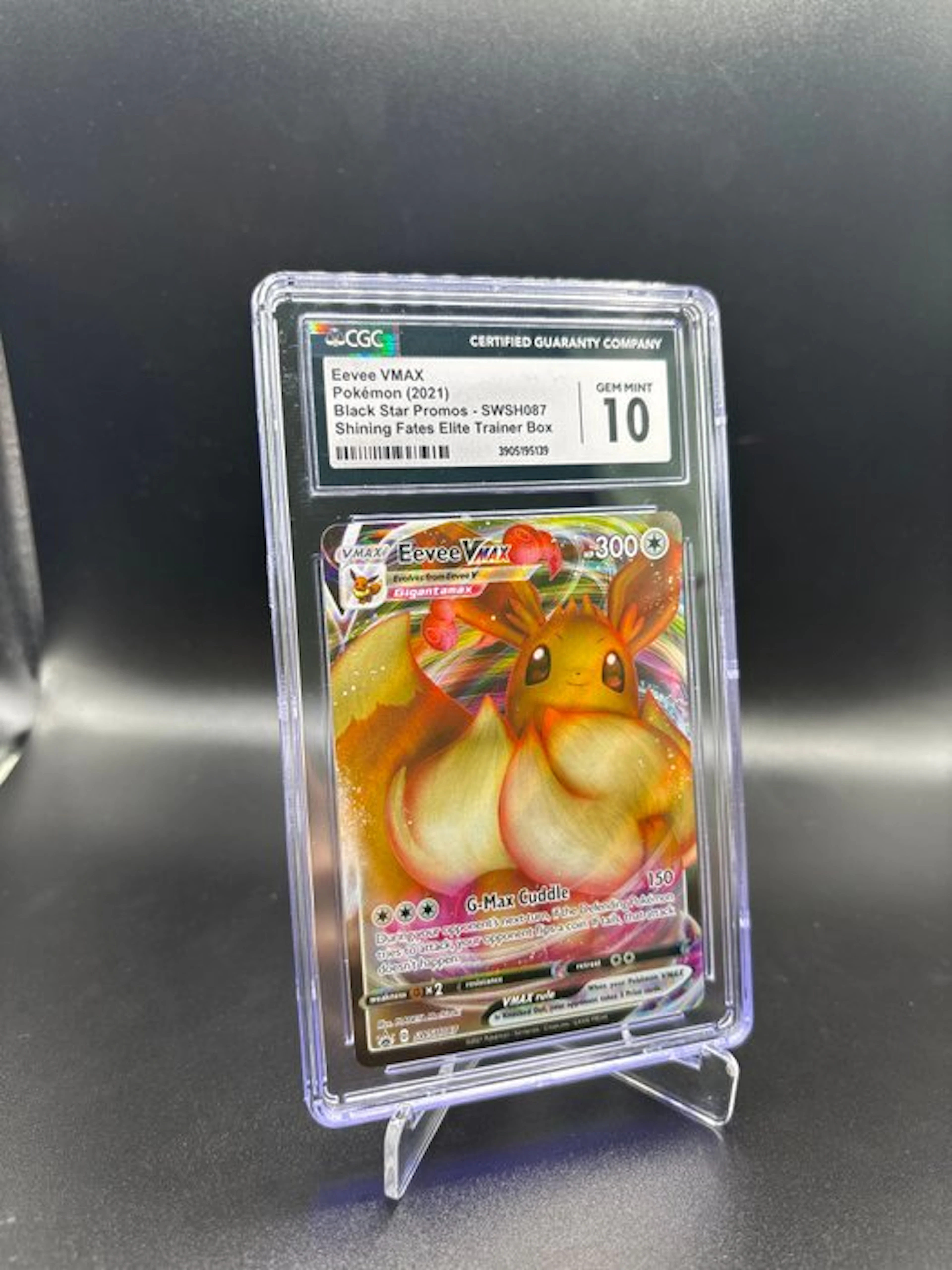Pokémon - 1 Graded card - Eevee VMAX SWSH087 Promo card...