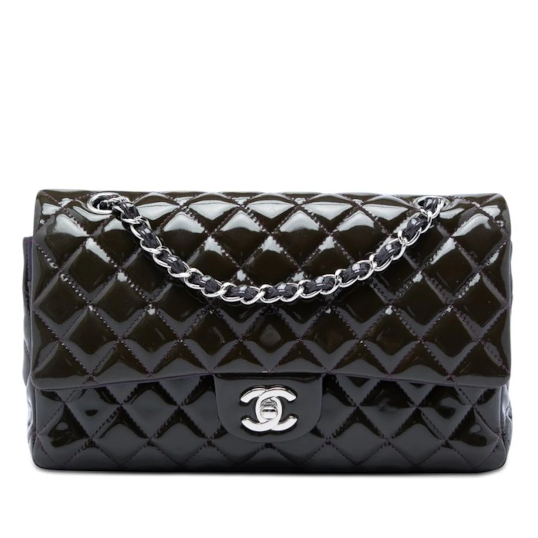 Chanel - Medium Classic Patent Double Flap - Bag