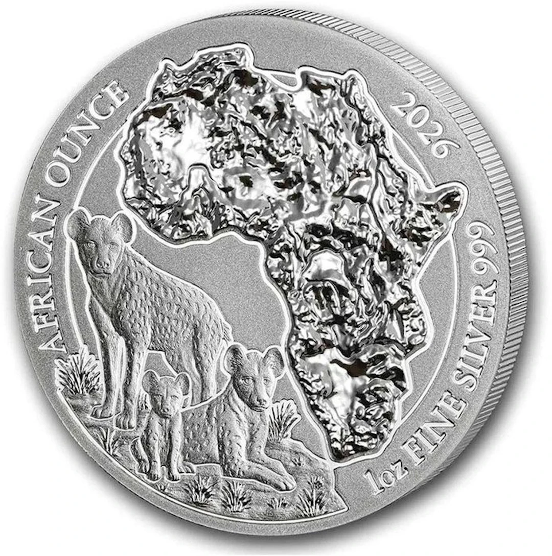 1 Troy Ounce - Silver .999 - Rwanda 2026 - 31,1 gram...