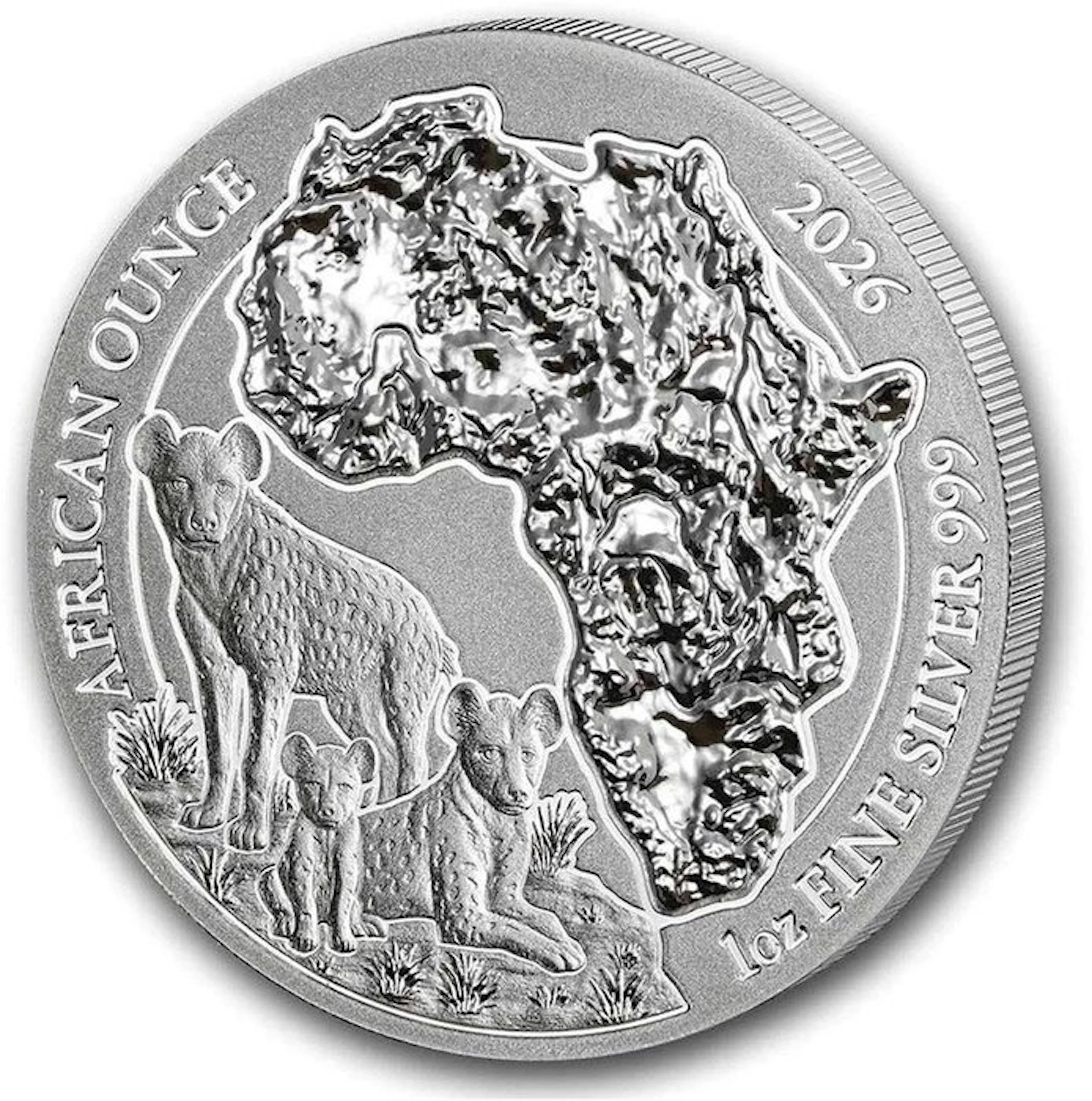 1 Troy Ounce - Silver .999 - Rwanda 2026 - 31,1 gram...