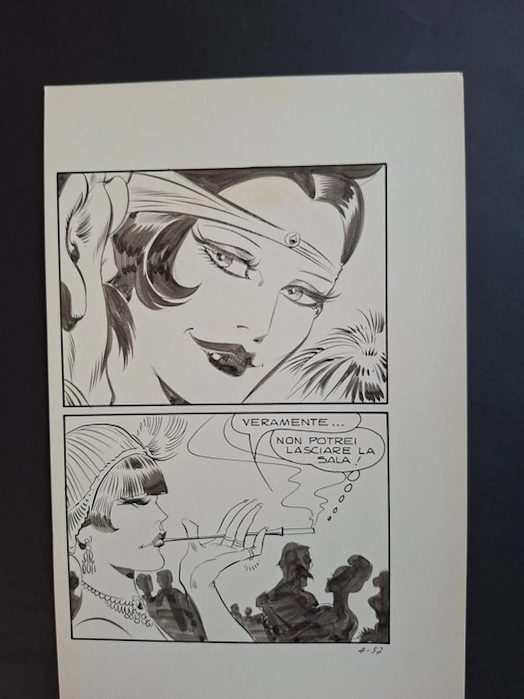 Frollo, Leone - 5 Original page - Naga ( Shatane ) - L'uomo supposta' - 1975