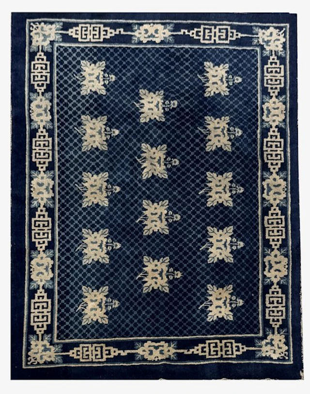 Old Chinese - Rug - 212 cm - 130 cm - Baotou