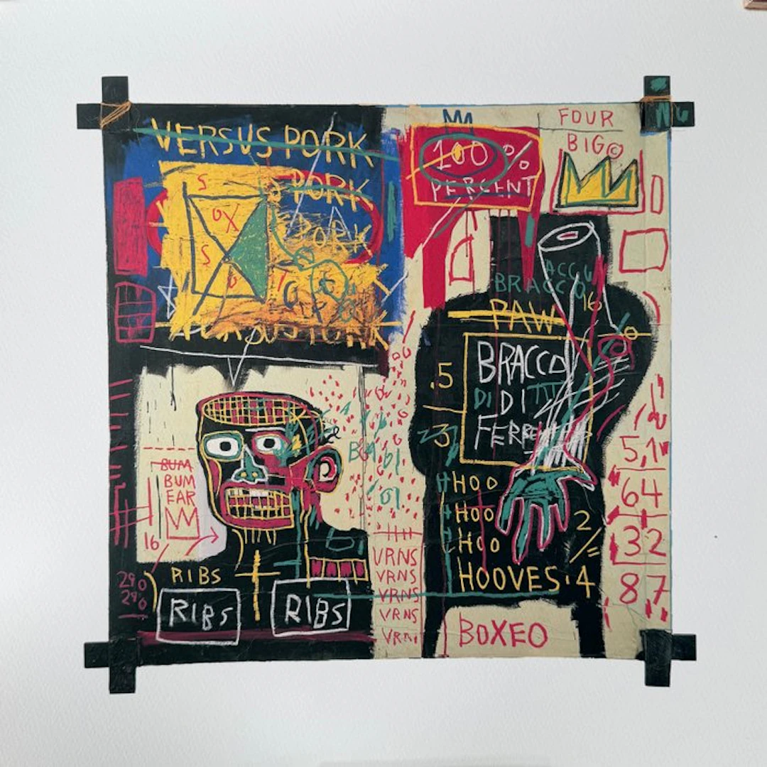 Jean-Michel Basquiat - (after) The Italian version of...