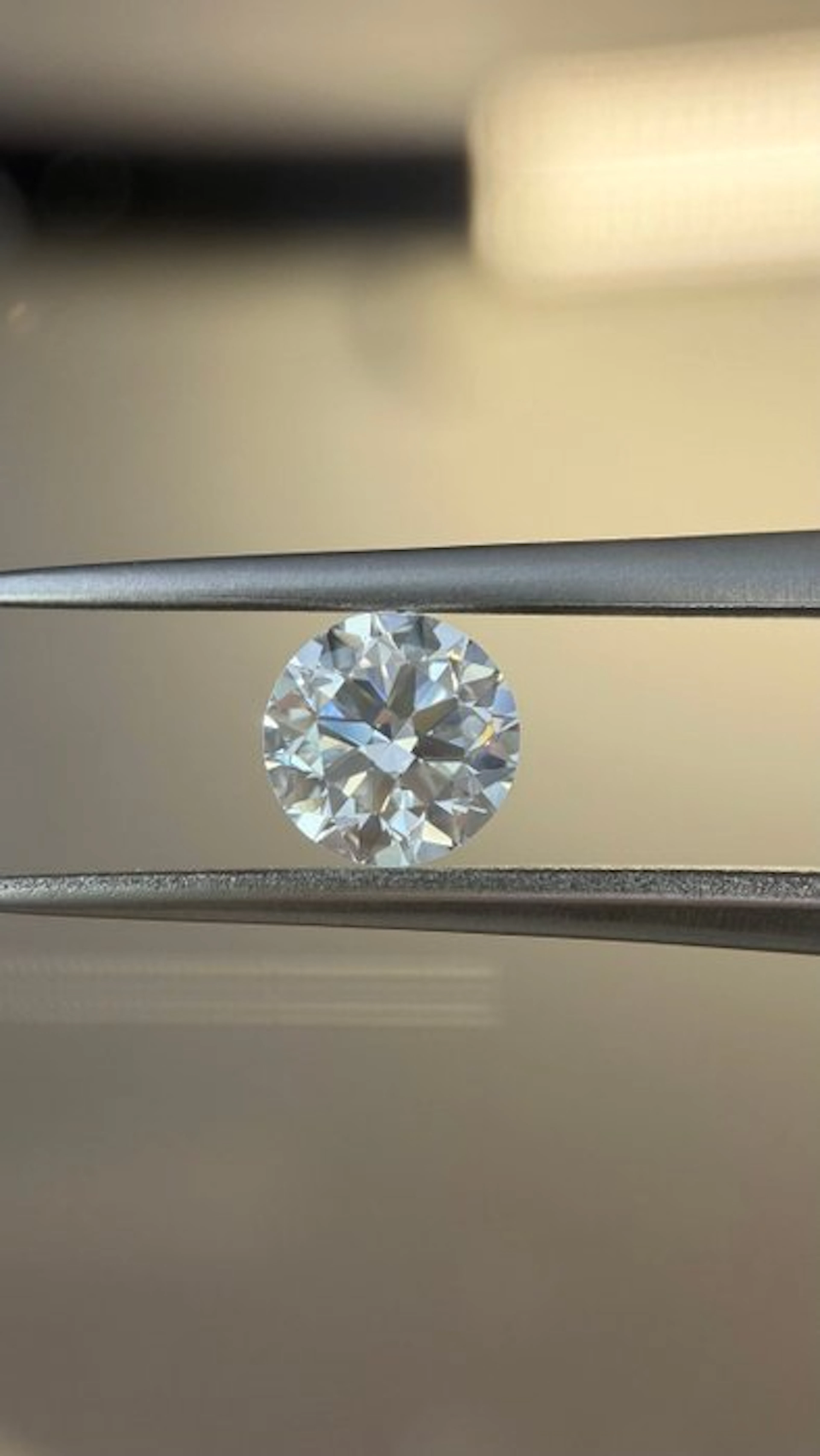 1 pcs Diamond (Natural) - 0.58 ct - Round - D (colourless) - VS1 - HRD Antwerp