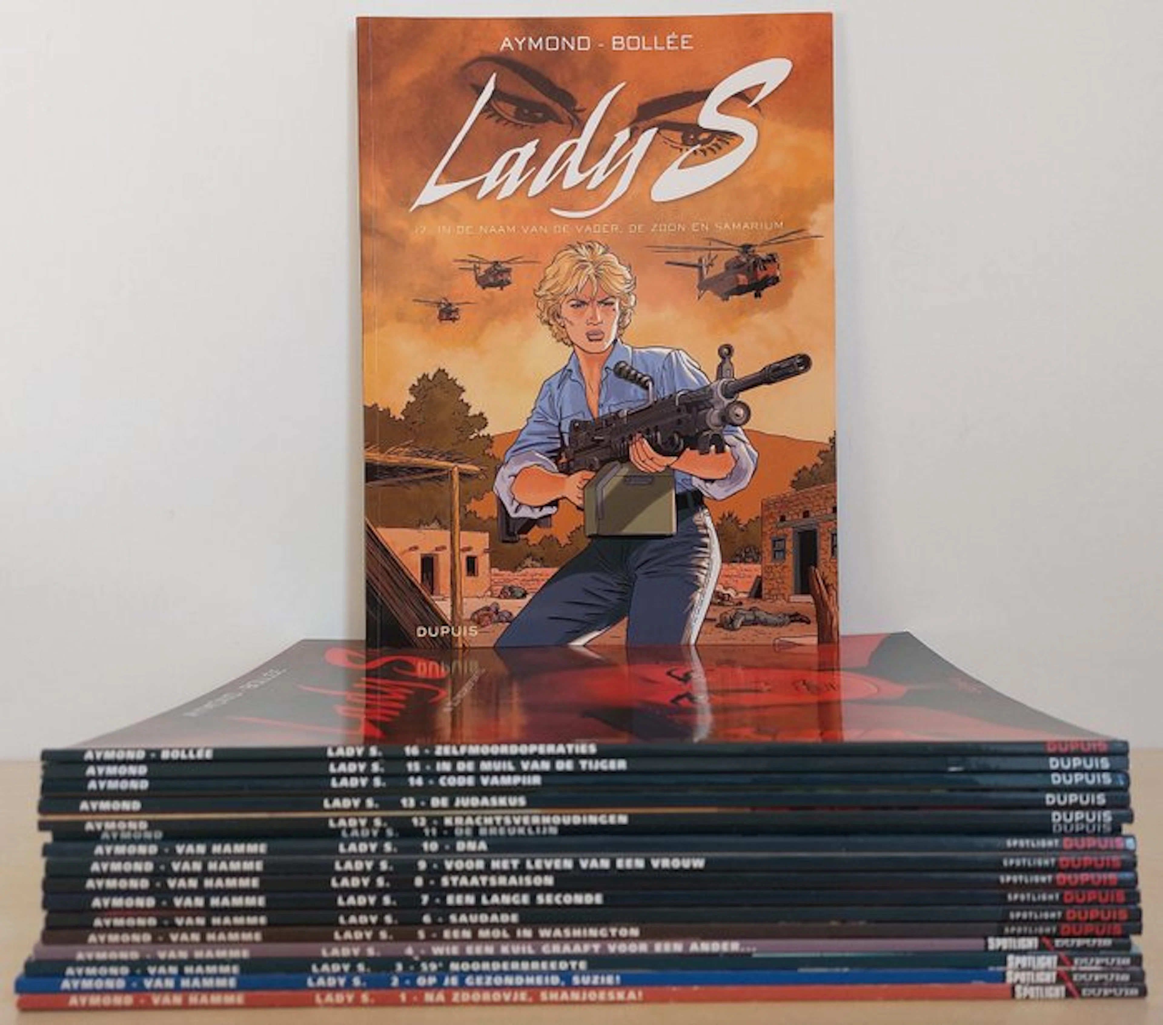 Lady S. 1 t/m 17 - Complete reeks SC - 17 Album - First edition - 2004/2024