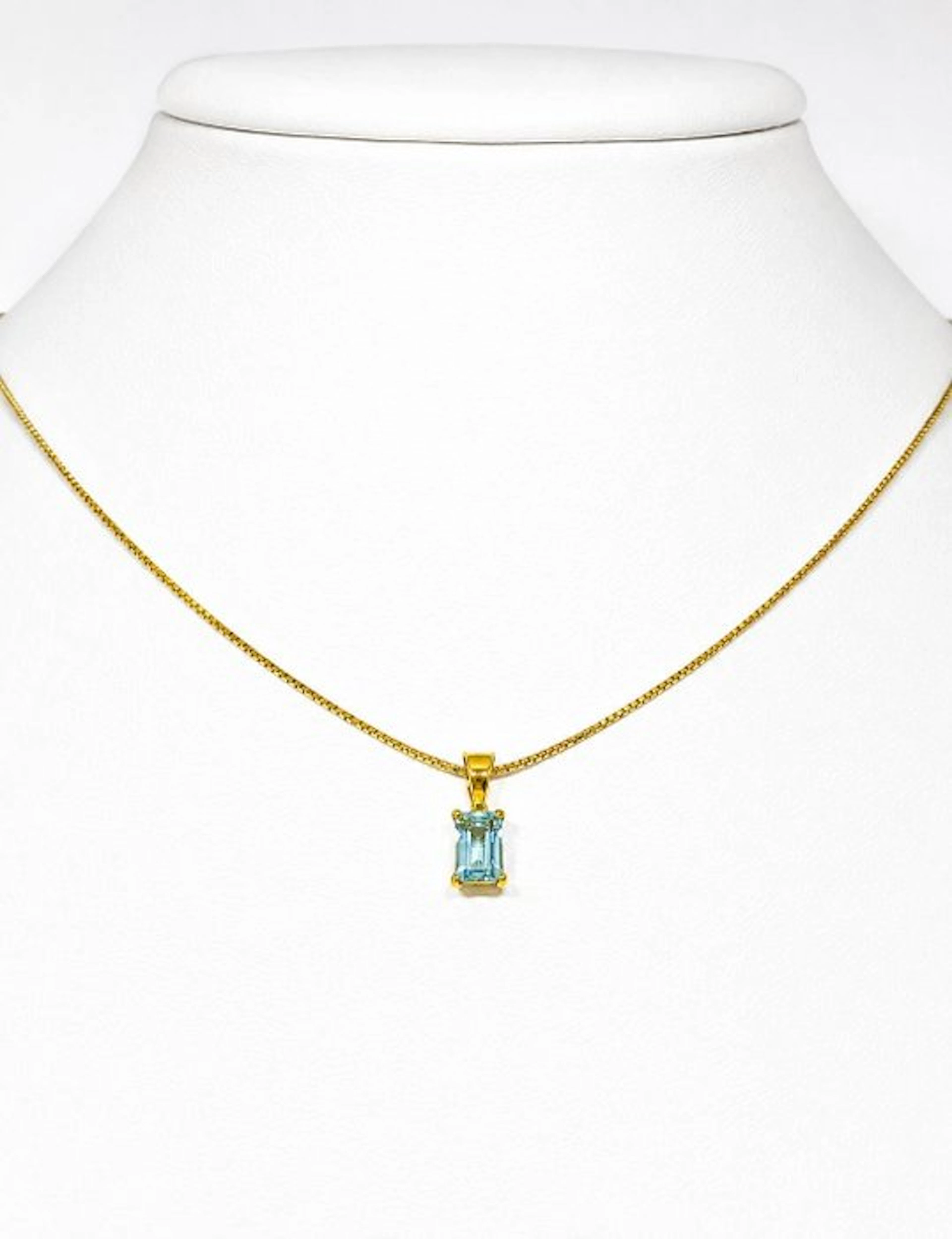 No reserve price - Necklace with pendant - 18 kt
