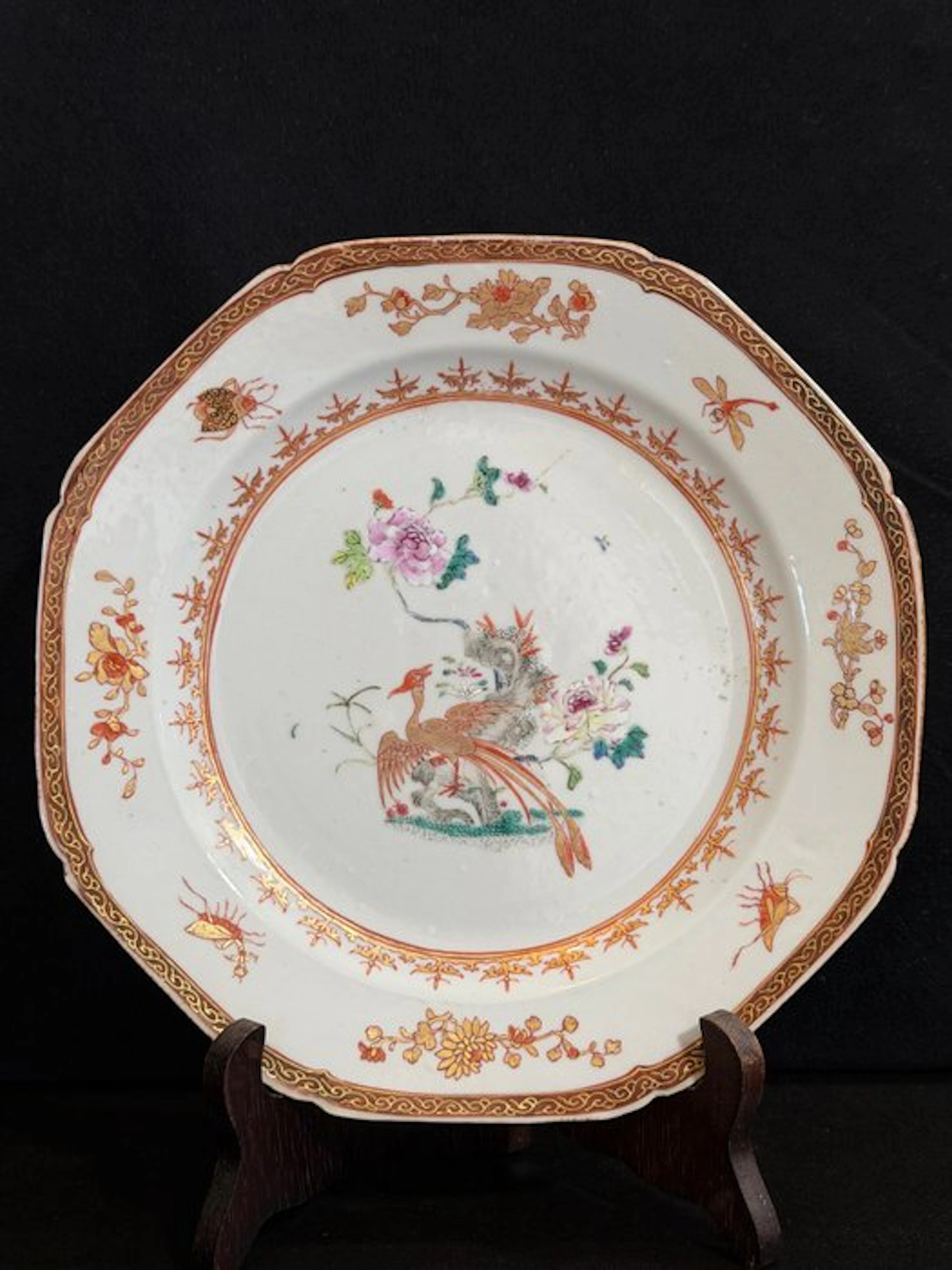 Plate, excellent condition - Porcelain - China - Qianlong (1736-1795)