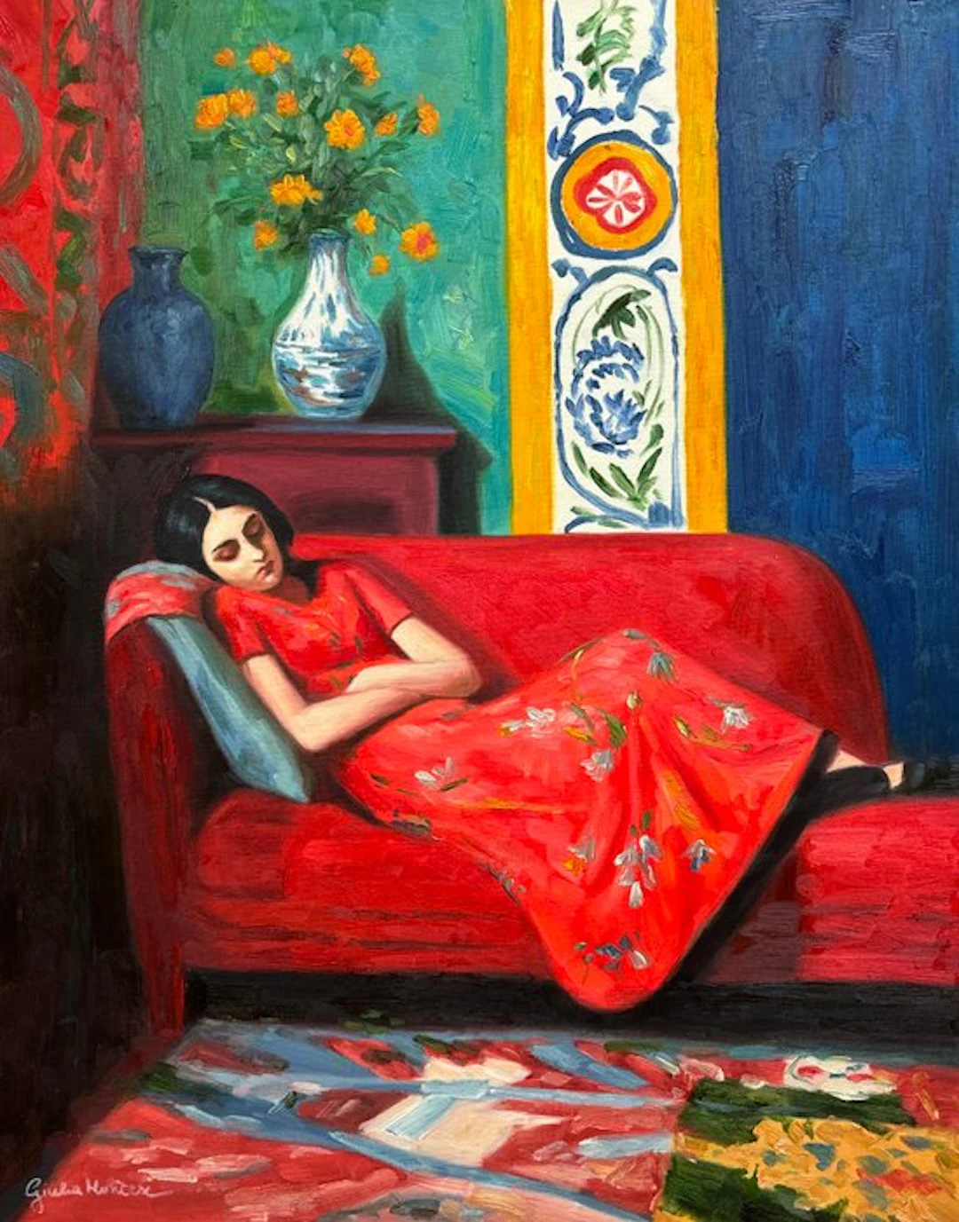 Giulia Montesi (1980) - Nostalgia in rosso