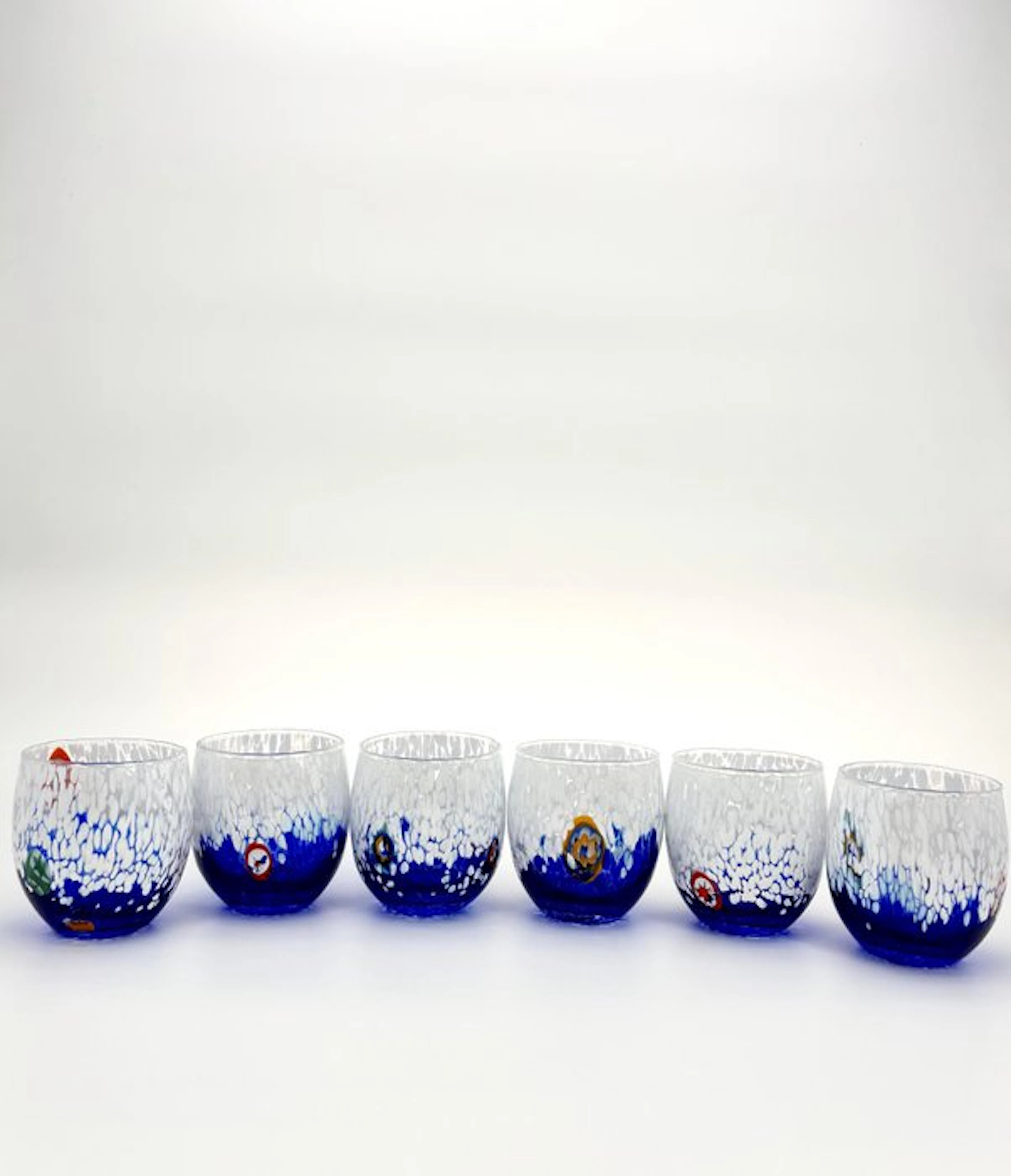 Drinking service (6) - Glass - murrine glasses