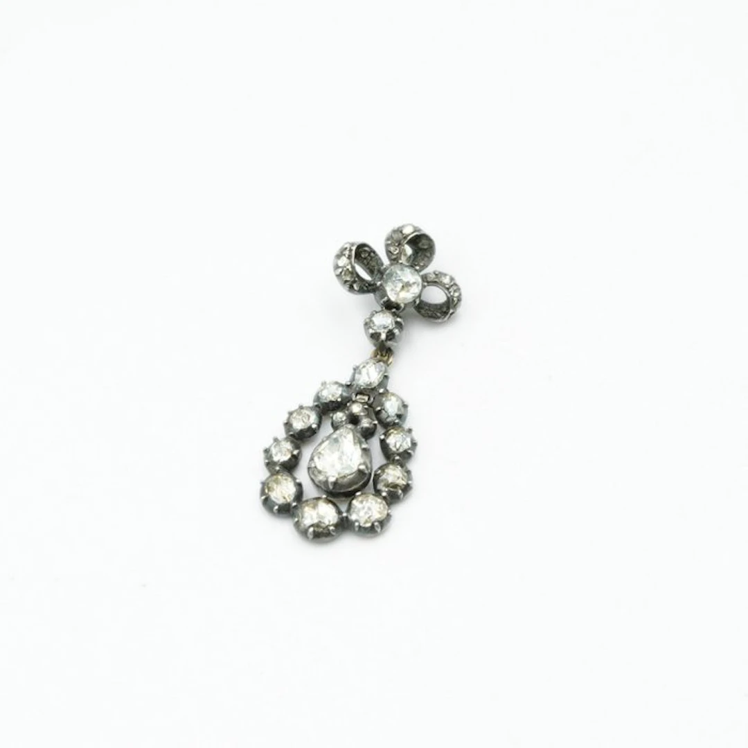 Pendant - 14 kt. Silver, Yellow gold