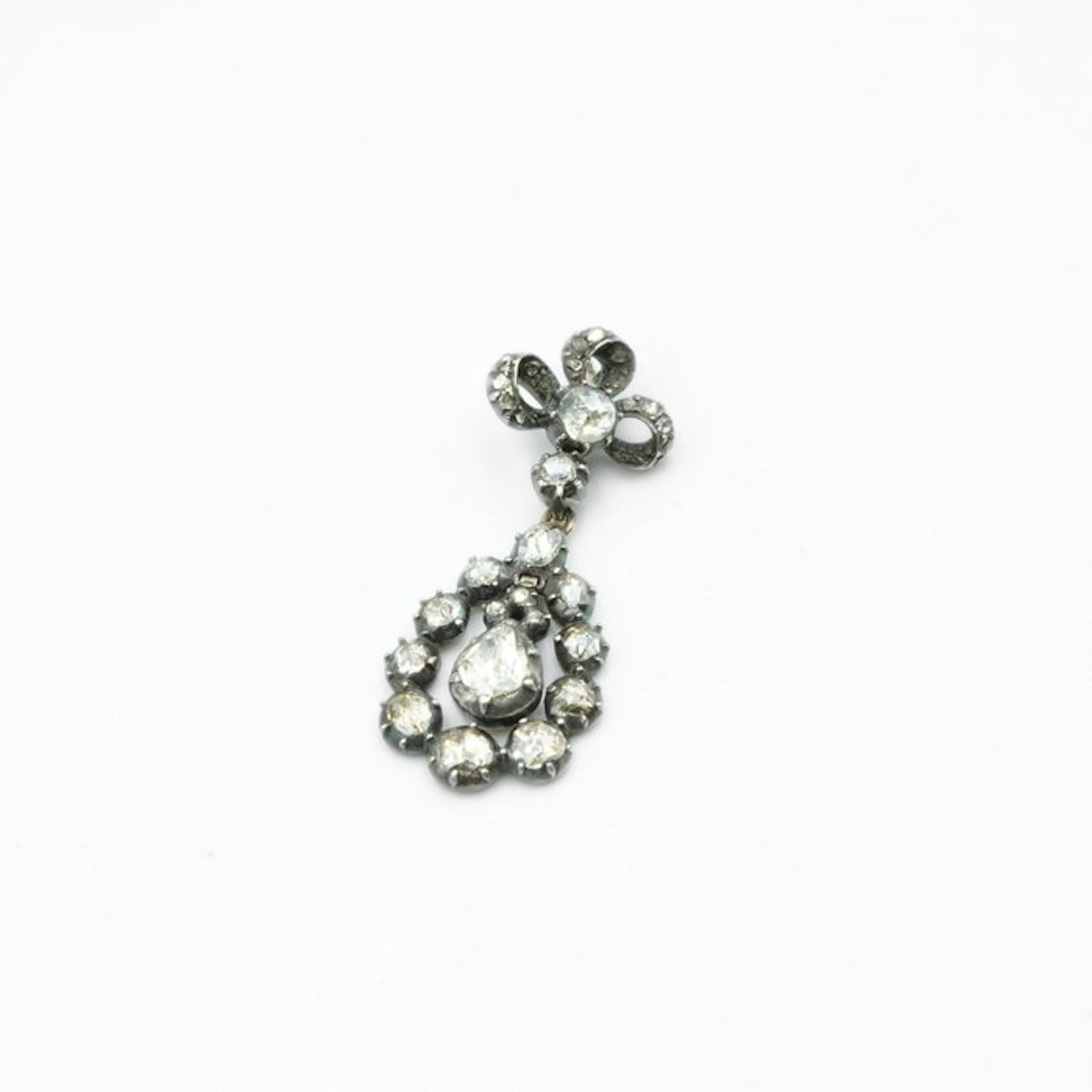 Pendant - 14 kt. Silver, Yellow gold