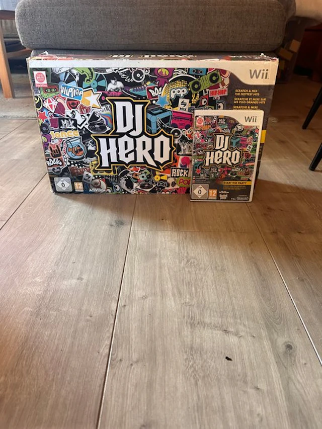 Nintendo - DJ hero wii - Video game - In original box