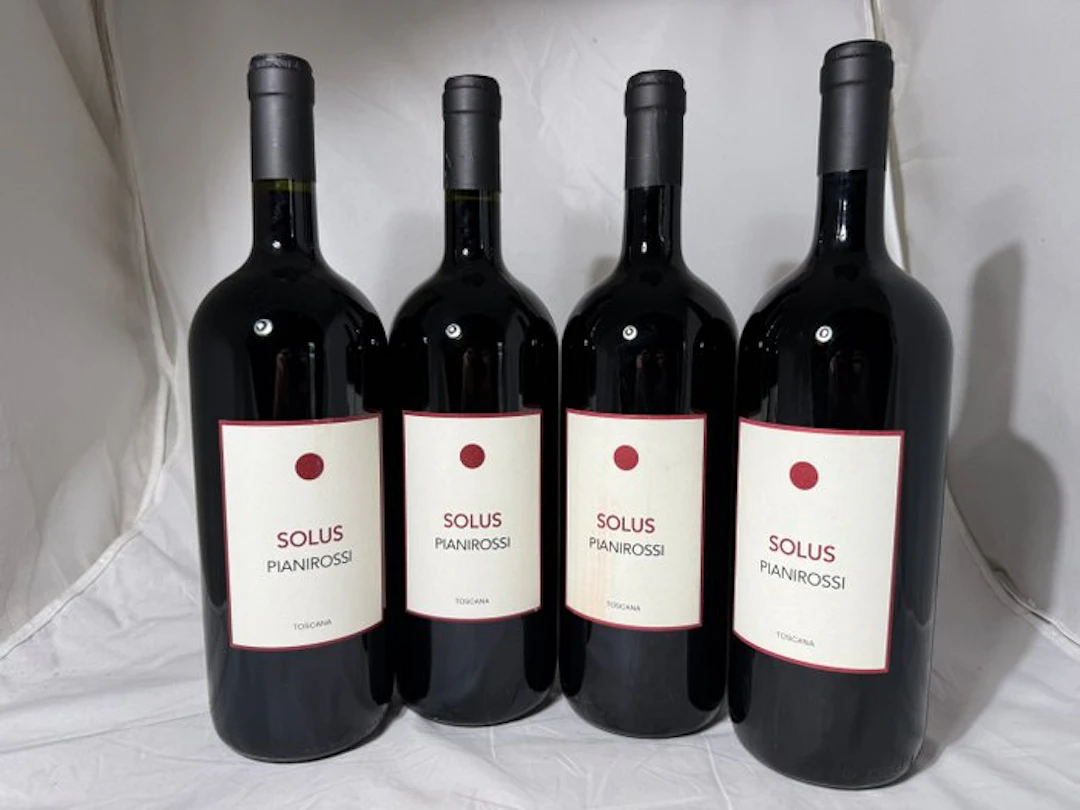 2009 & 2015 Pianirossi Solus - Tuscany IGT - 4 Magnums (1.5L)
