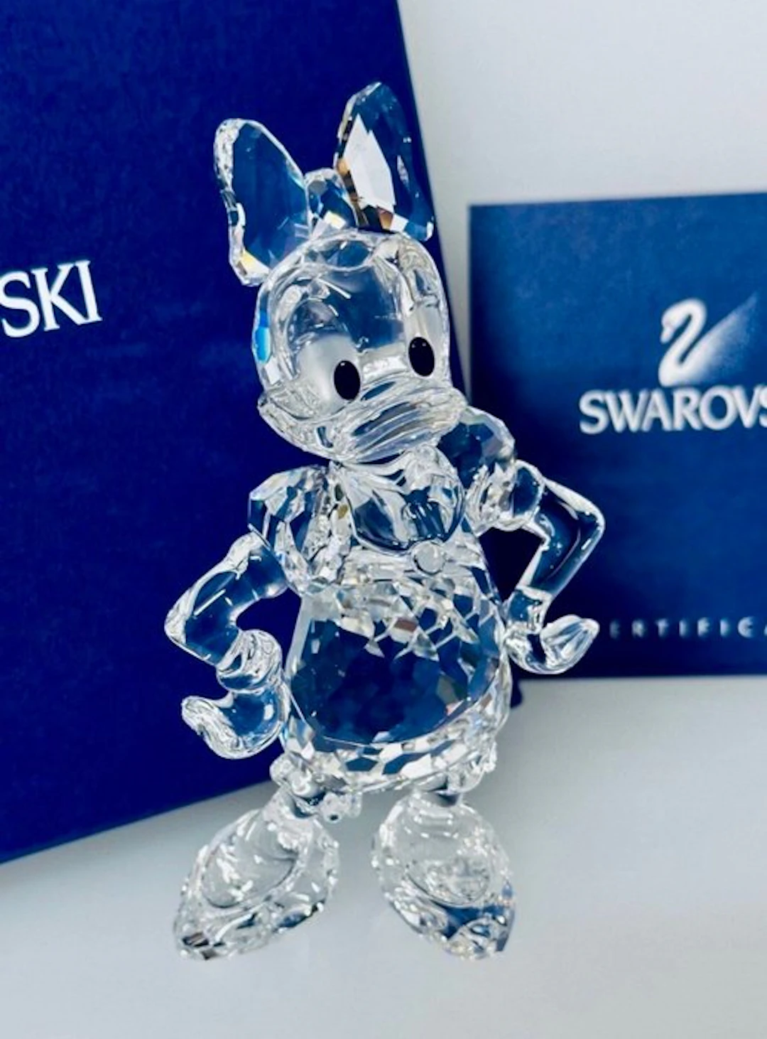 Swarovski - Figure - Daisy Duck - 687320 - Box + Certificate - Crystal