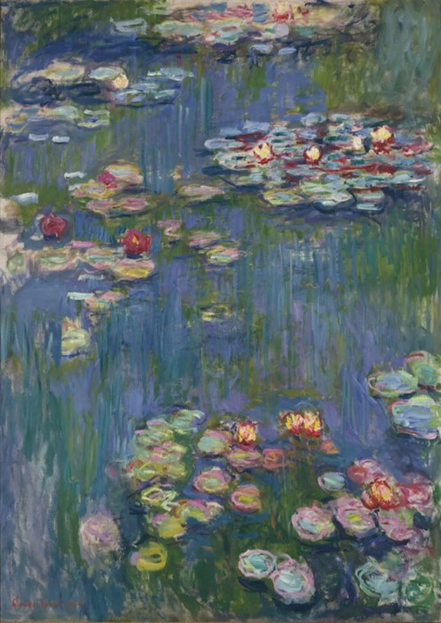 Claude Monet (1840–1926) (after) - Water Lilies – Fine Art