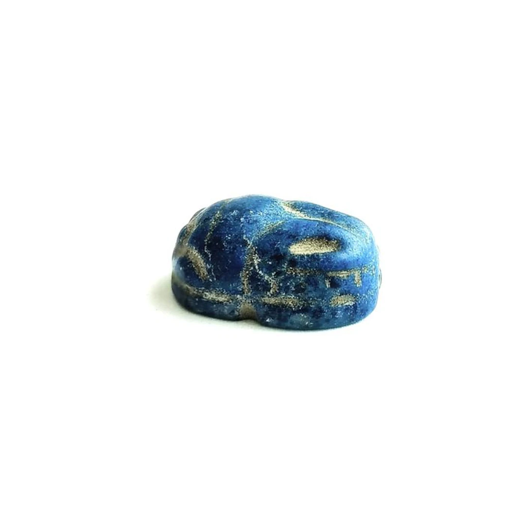 Western Asiatic Lapis Lazuli XS Insect Bead Talisman - 18 mm
