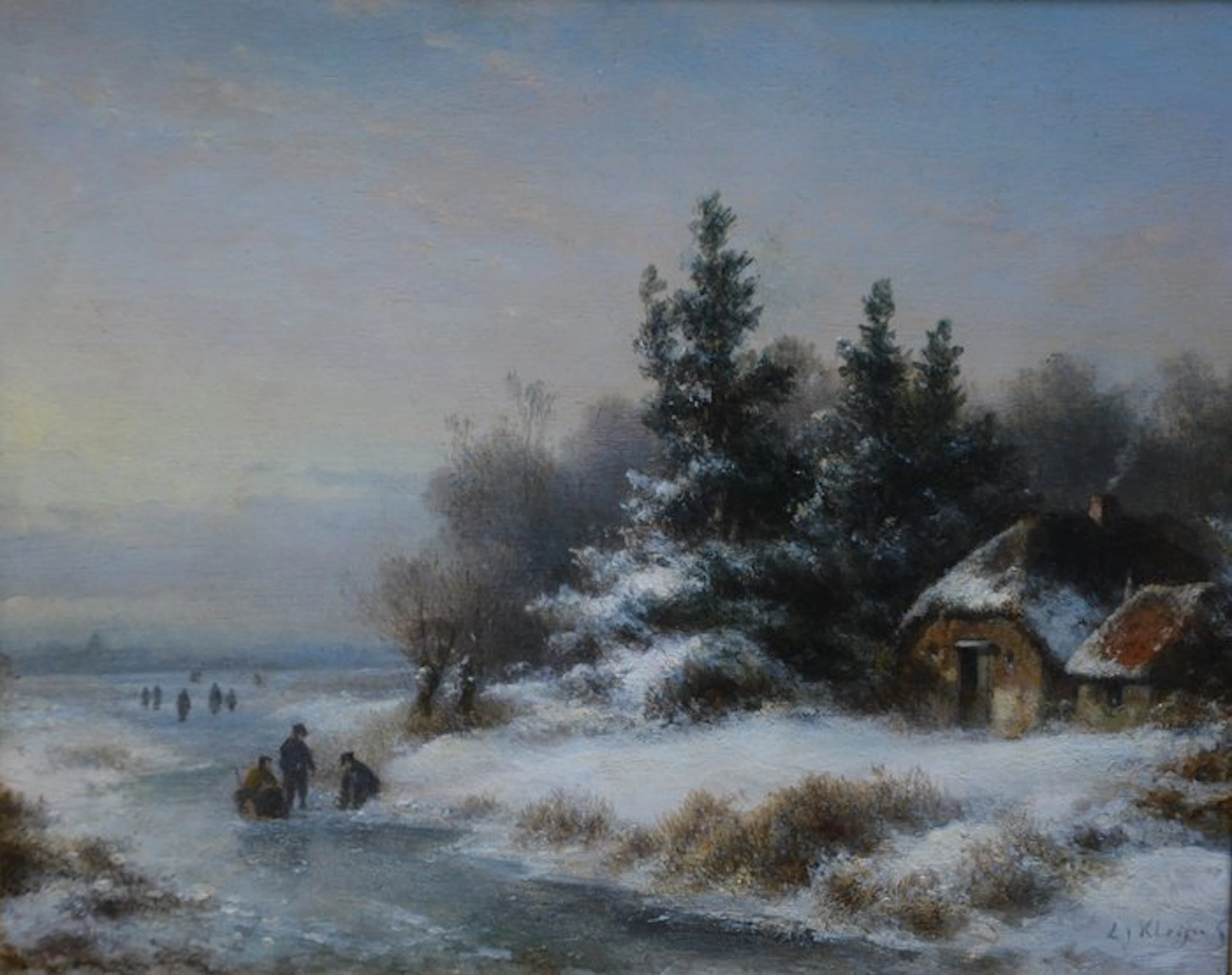 Lodewijk Johannes Kleijn (1817-1897) - IJsgezicht