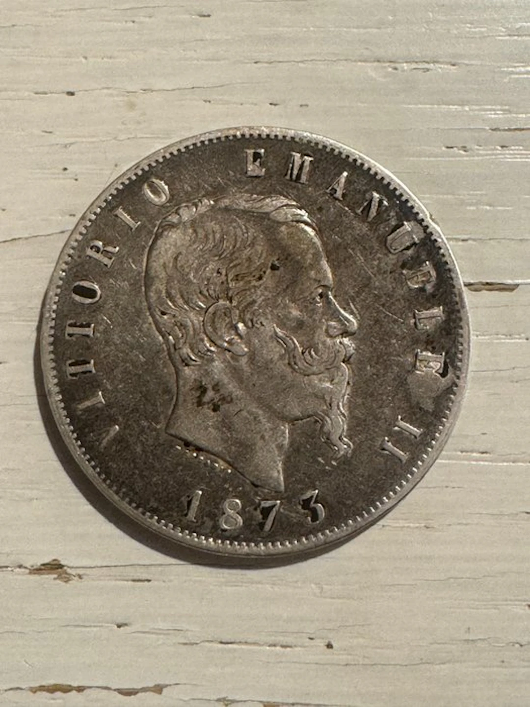 Italy, Kingdom Vittorio Emanuele II. 5 Lire 1873 Milano (No reserve price)