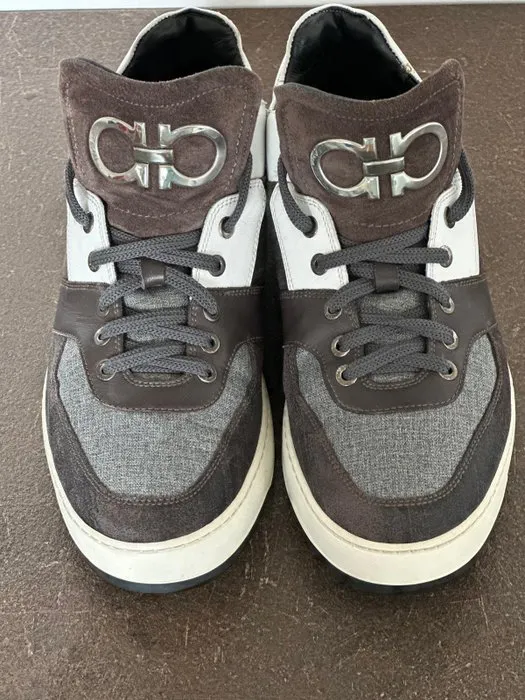 Salvatore Ferragamo - Gancini sneaker - Sneakers - Size: EU 41