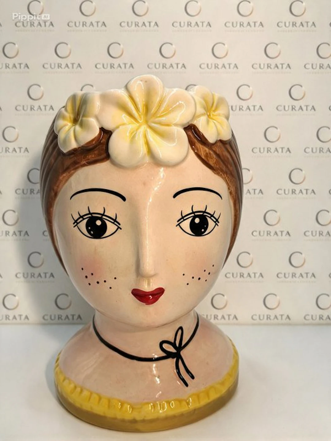 Vase - Ceramic - Lady of Flowers