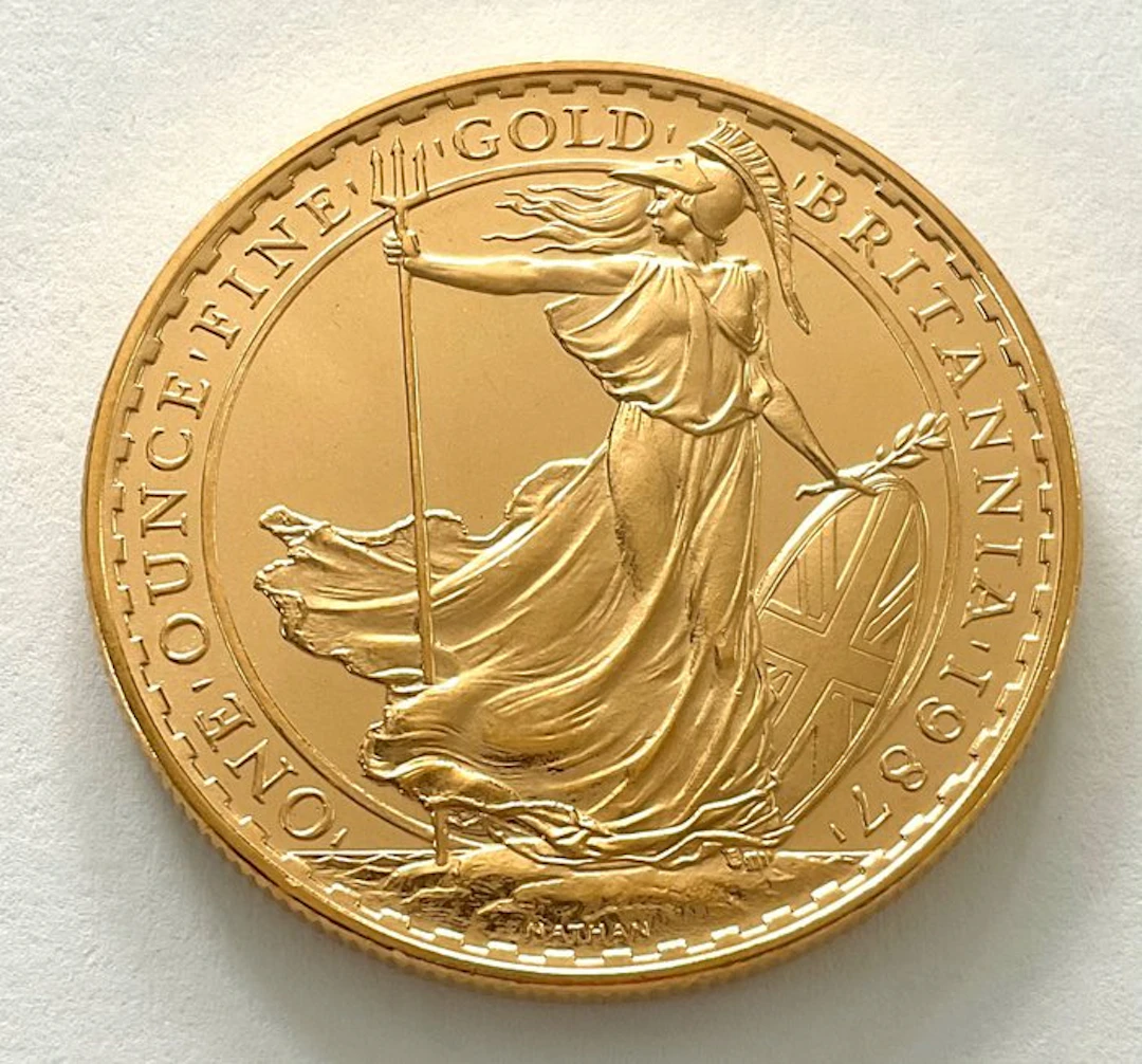 United Kingdom. 100 Pounds 1987 Britannia, 1 Oz (.999)