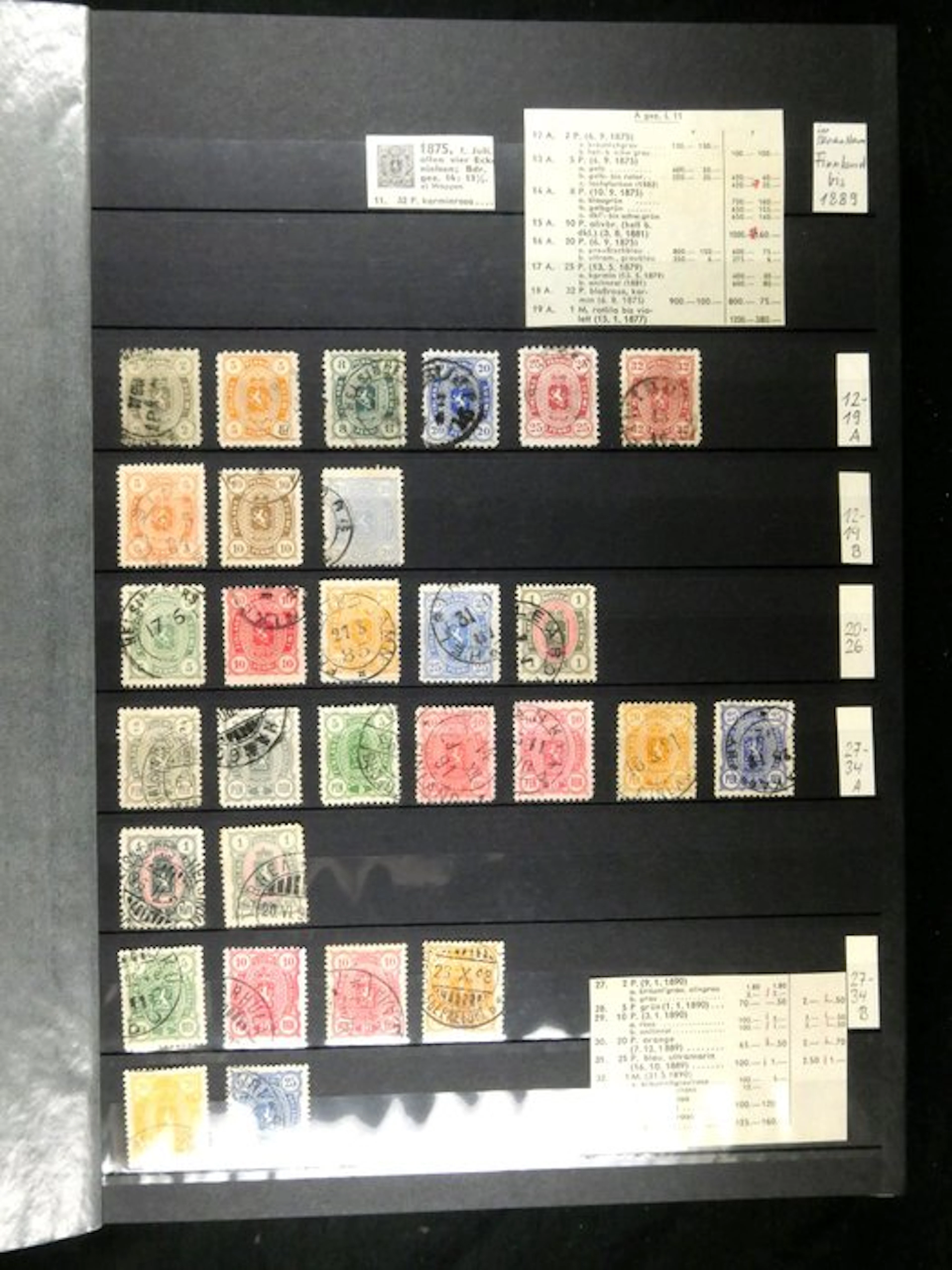 Finland - Extensive clean stamped and unstamped collection in a 60-page binder.