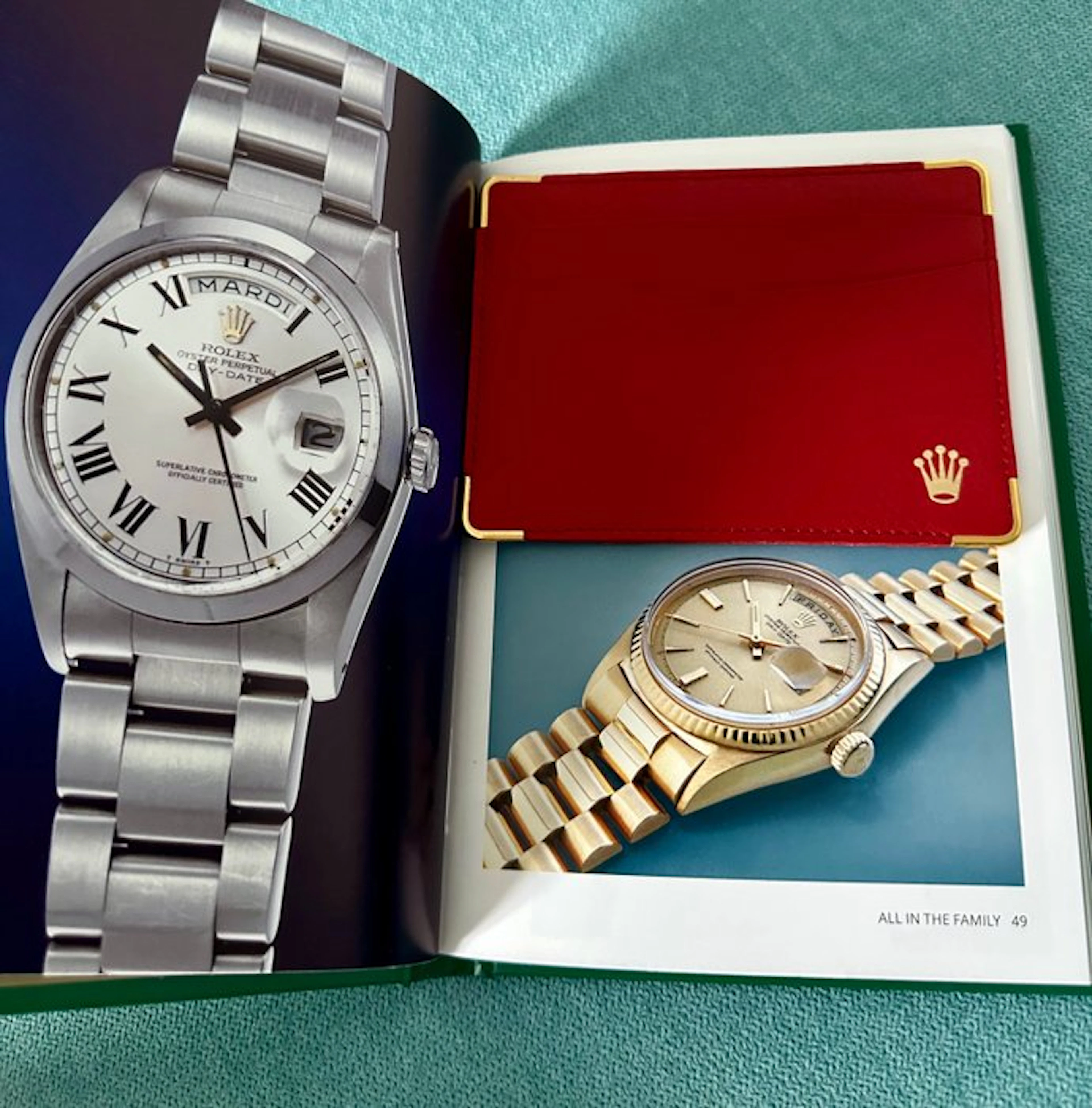 Rolex - BOOK - 2 Items - + Credit Card Holder (101.60.55)