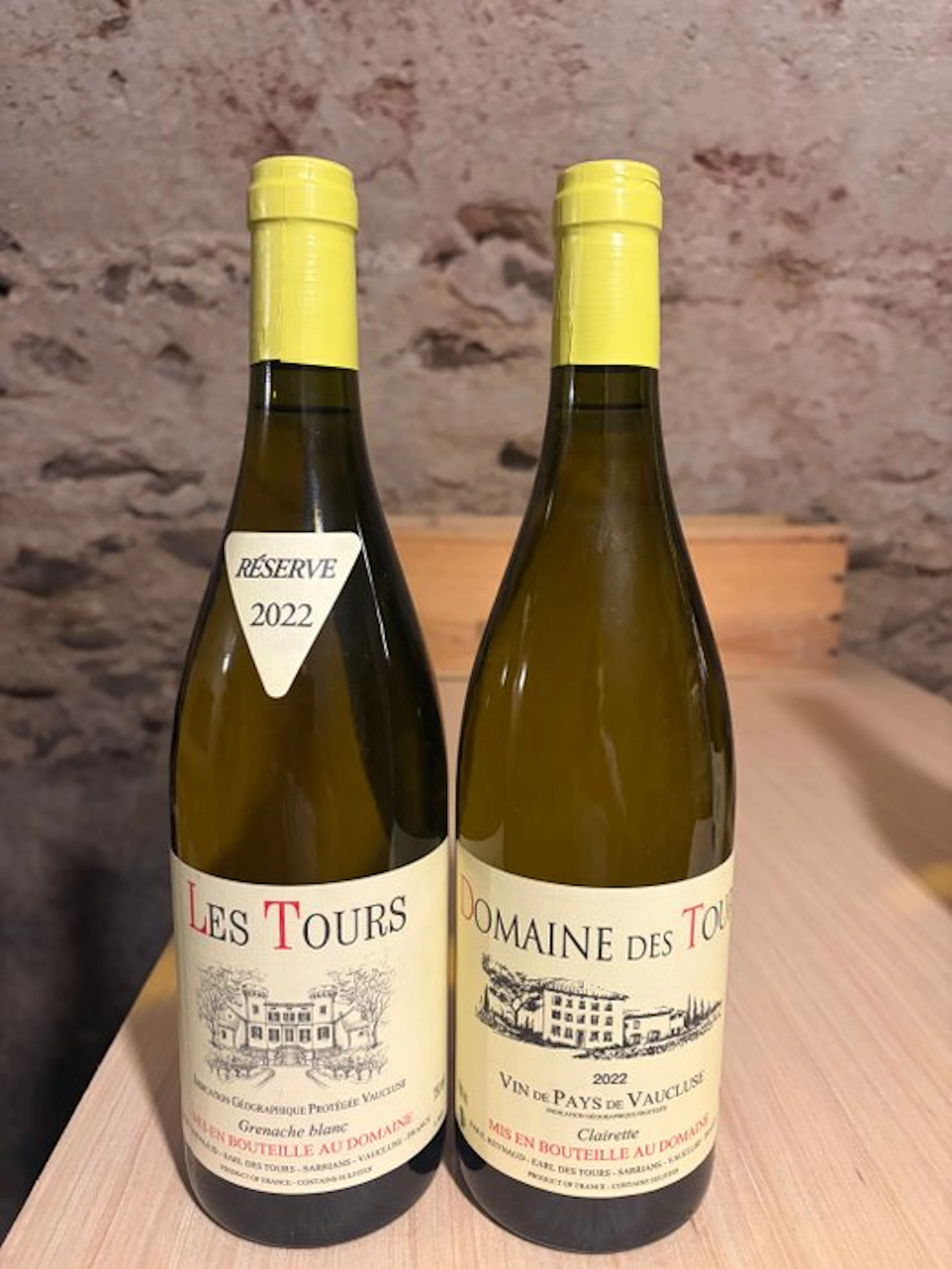 2022 Château des Tours - Vaucluse - 2 Bottle (0.75L)