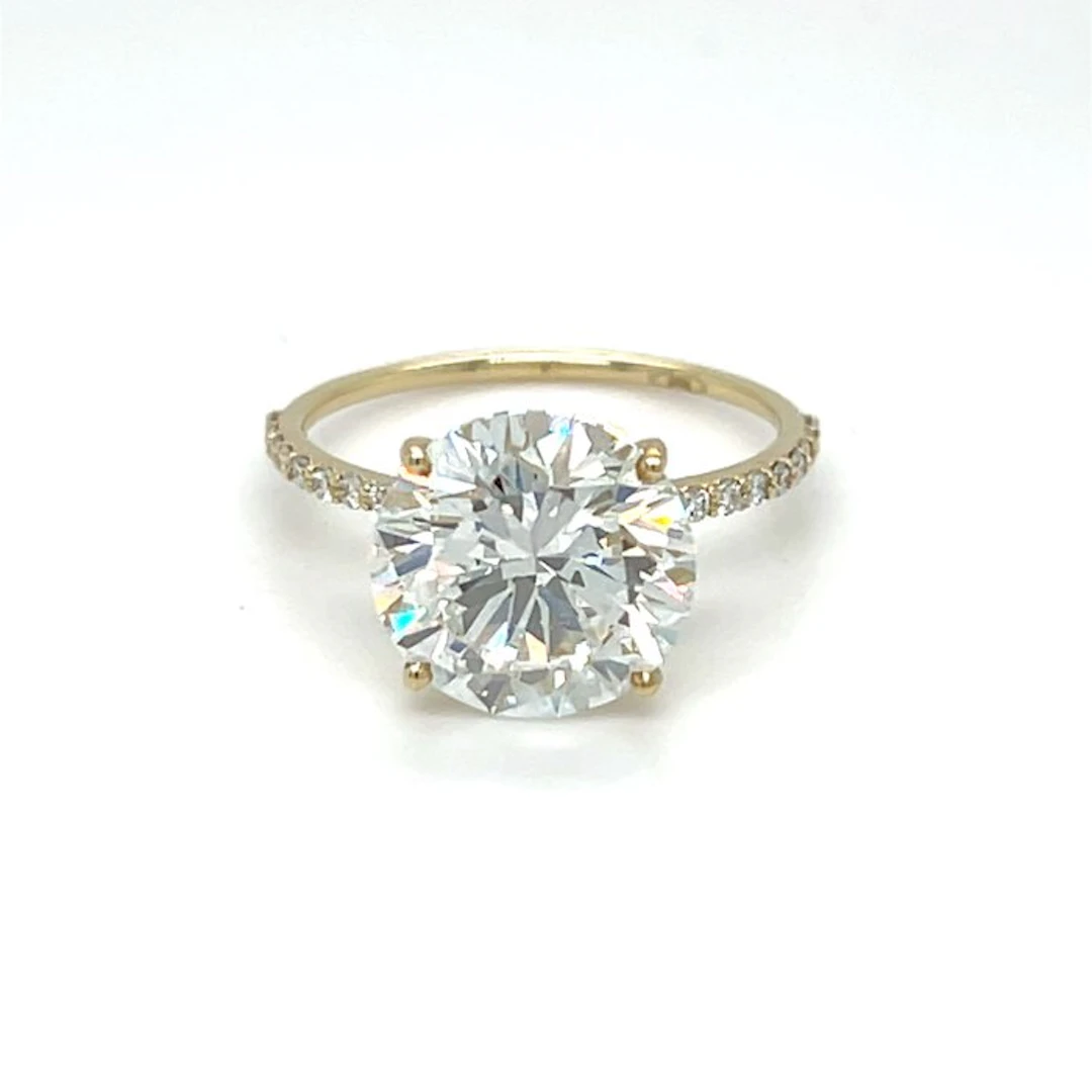 No reserve price - Ring - 14 kt