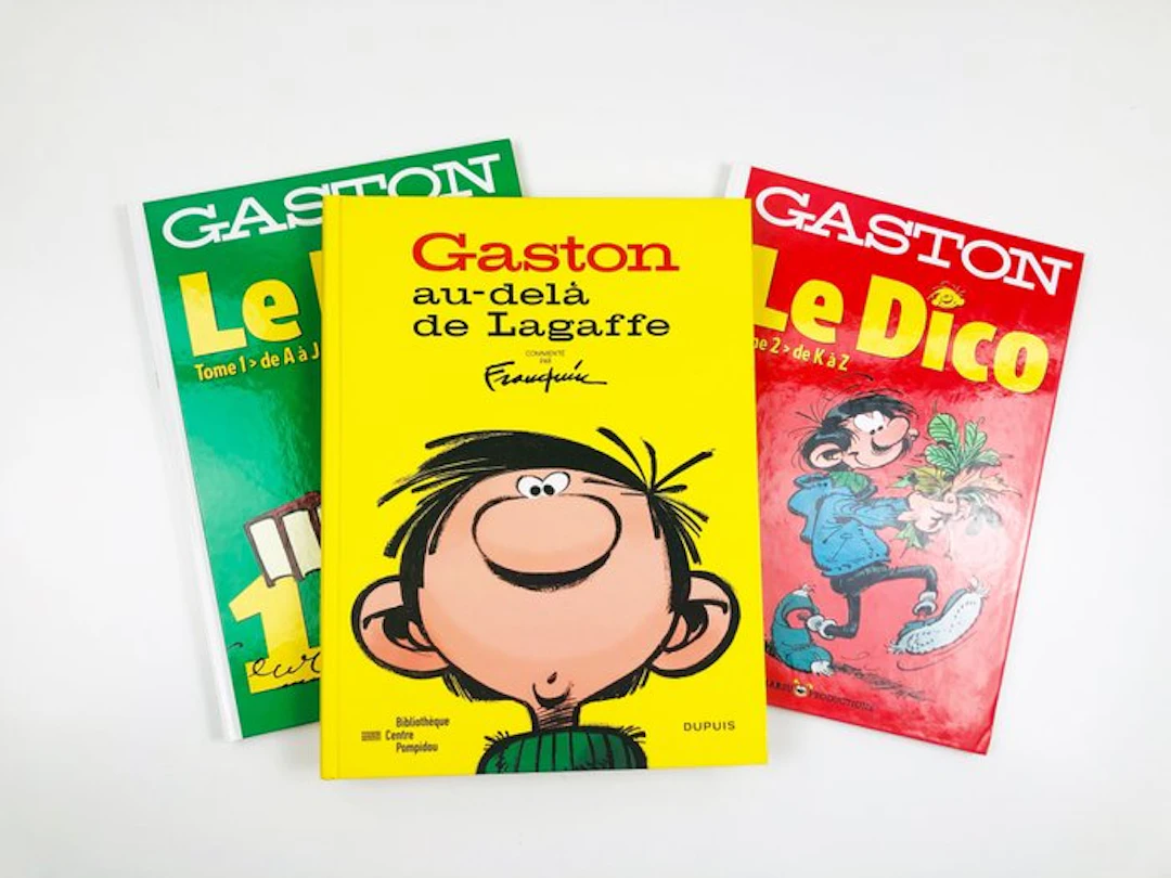 Gaston - Au-Delà De La Gaffe + Le Dico 1 & 2 - 3x C - 3...