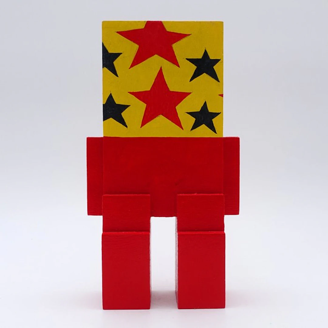 Wxyz (1980) - Sculpture, "322-1" - 184.5 mm - Wood - 2026