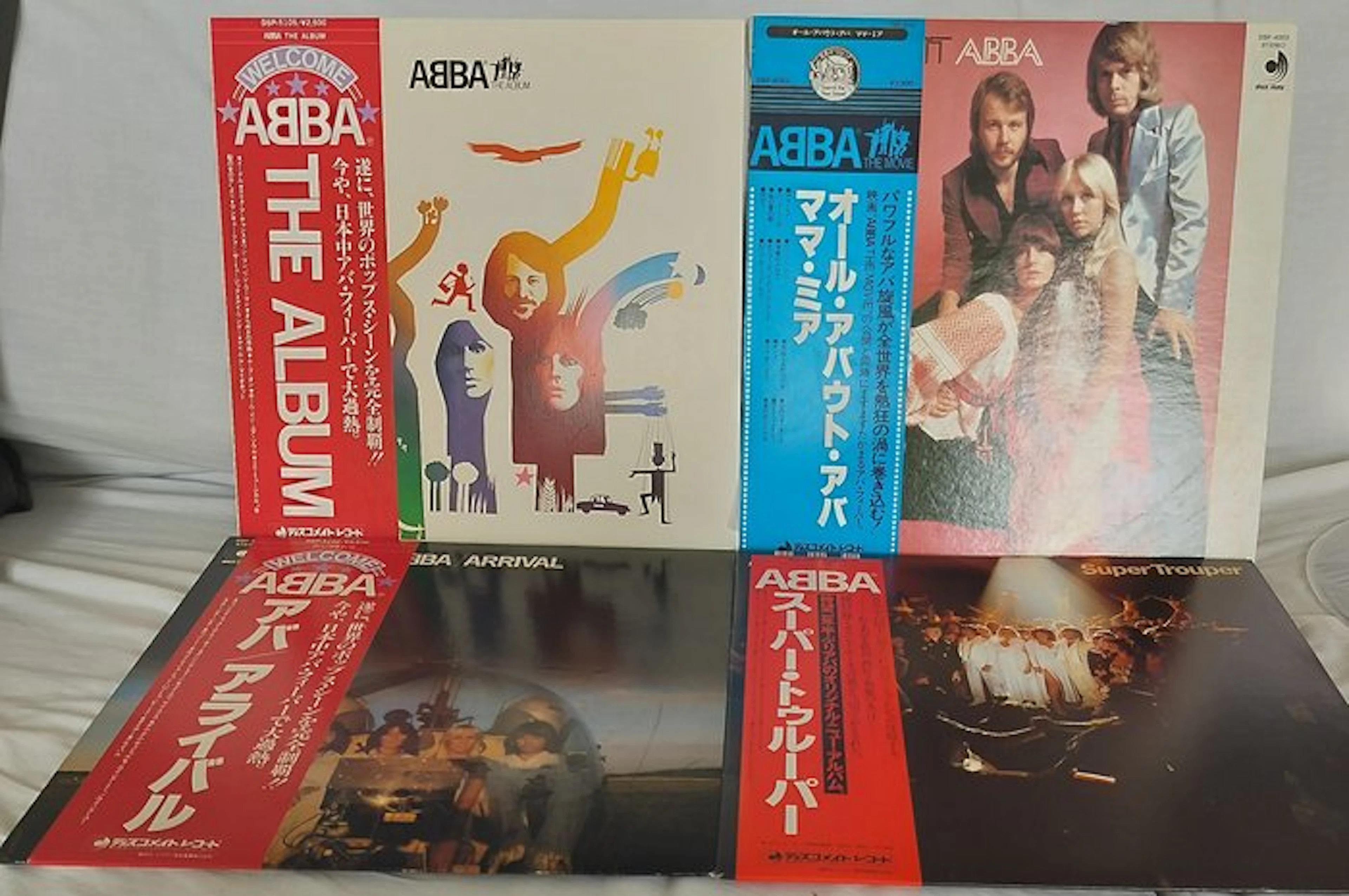 ABBA - Multiple artists - Collectie van 4 Japanse...