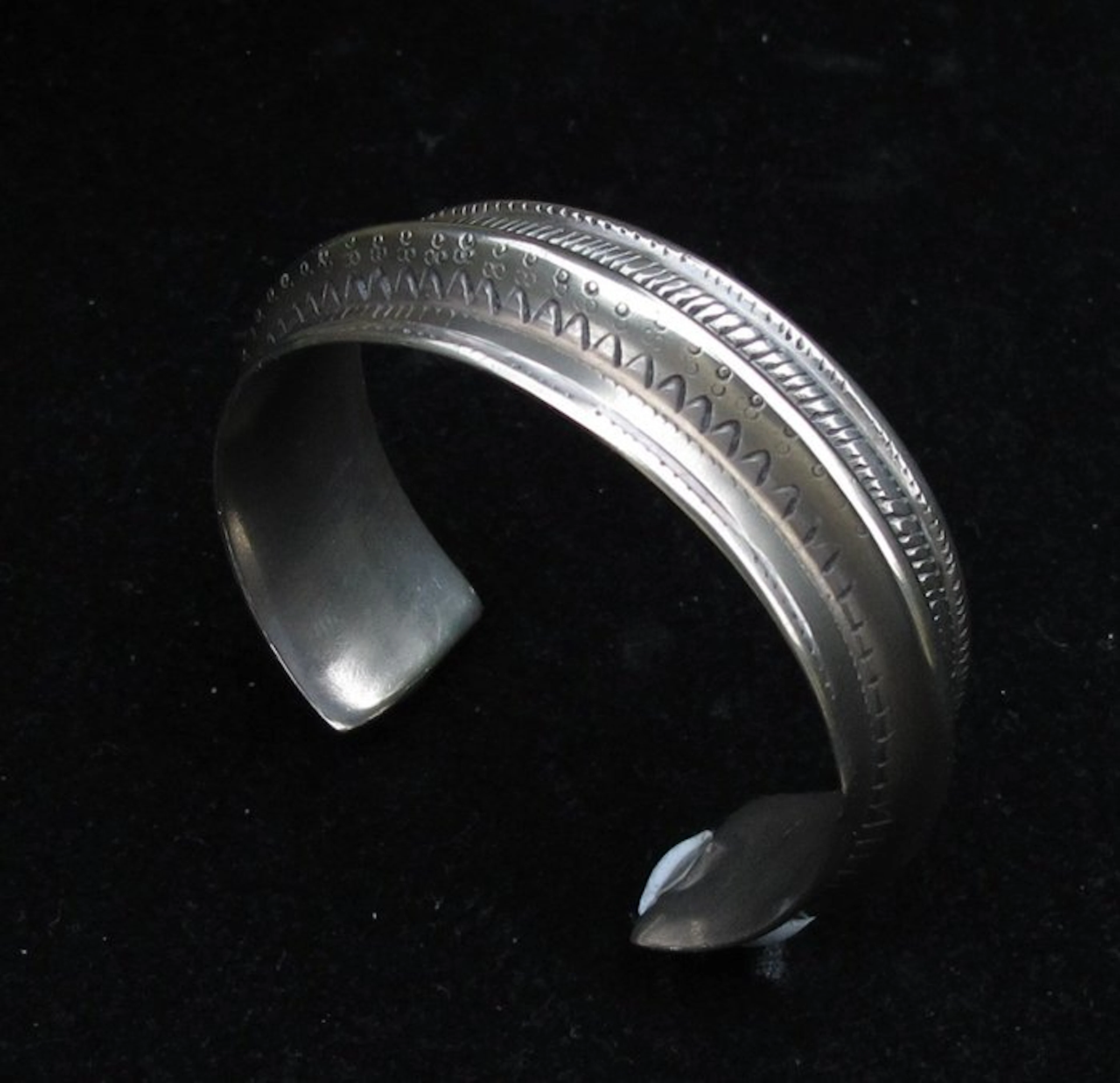 Silver tribal bracelet from the Rann of Kutch
