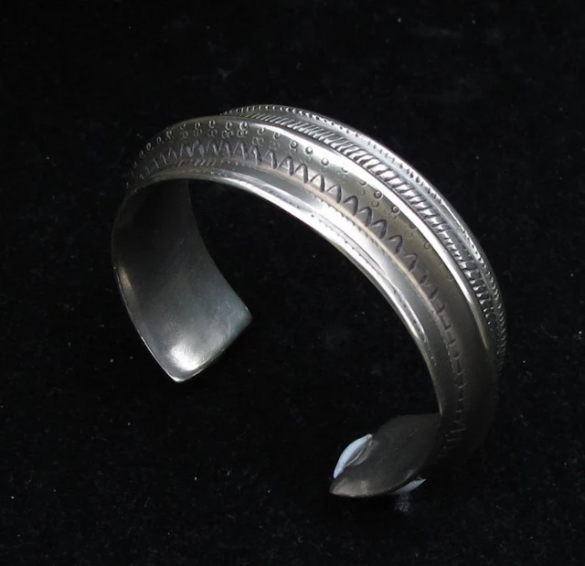 Silver tribal bracelet from the Rann of Kutch