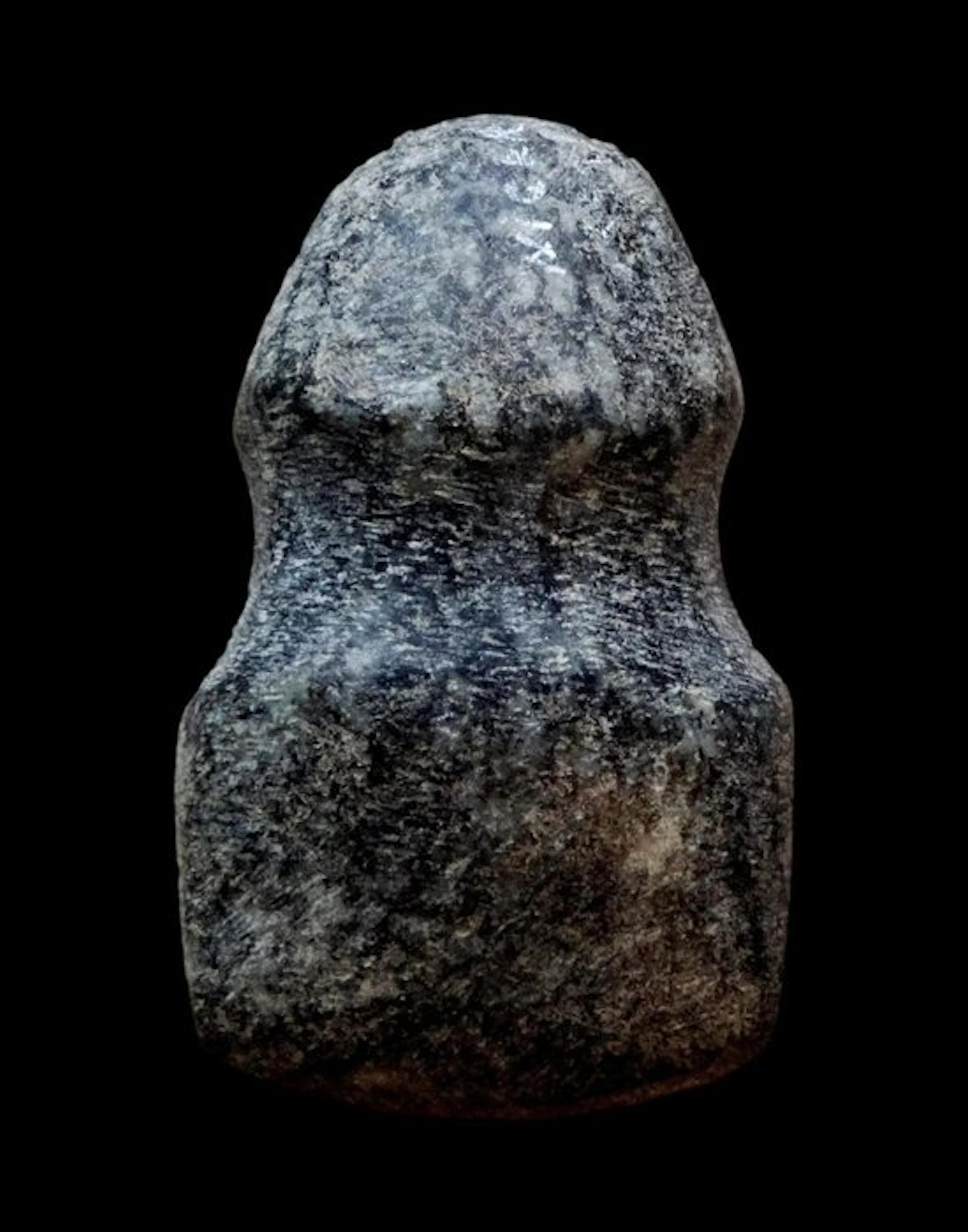 Neolithic - Battle axe with a hafting groove in flaked...