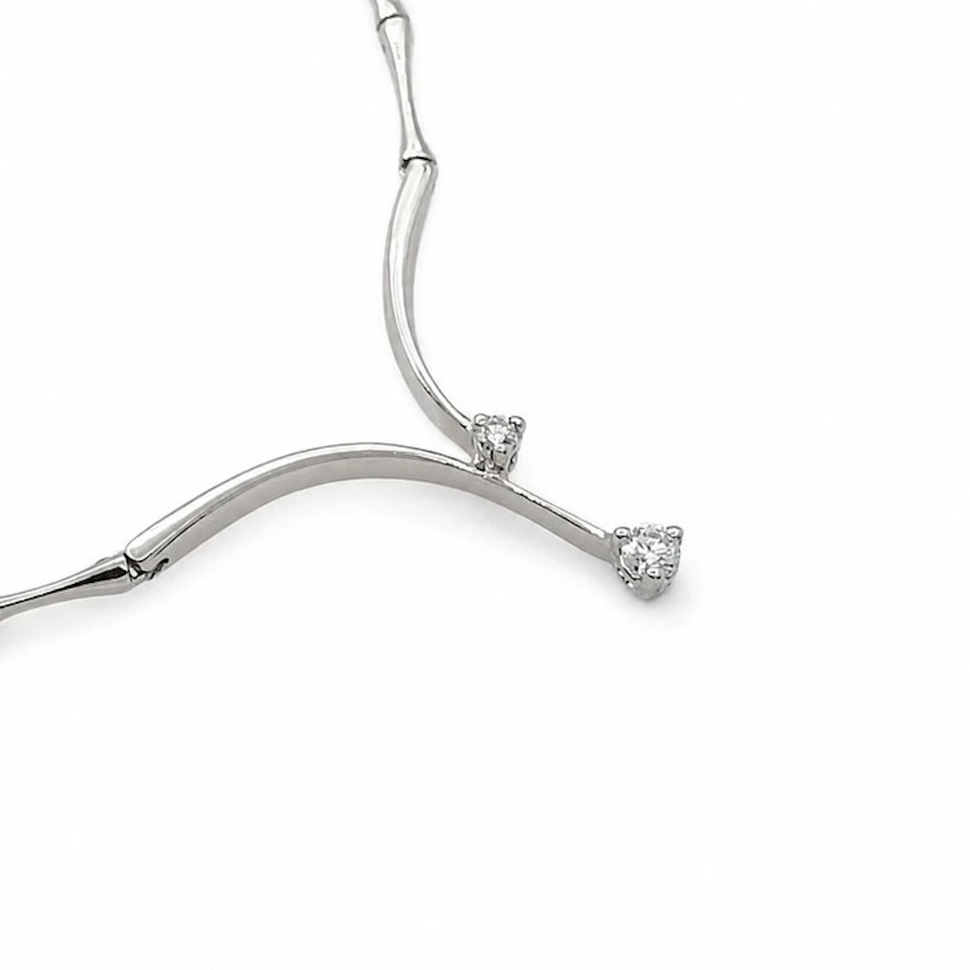 Necklace with pendant - 18 kt
