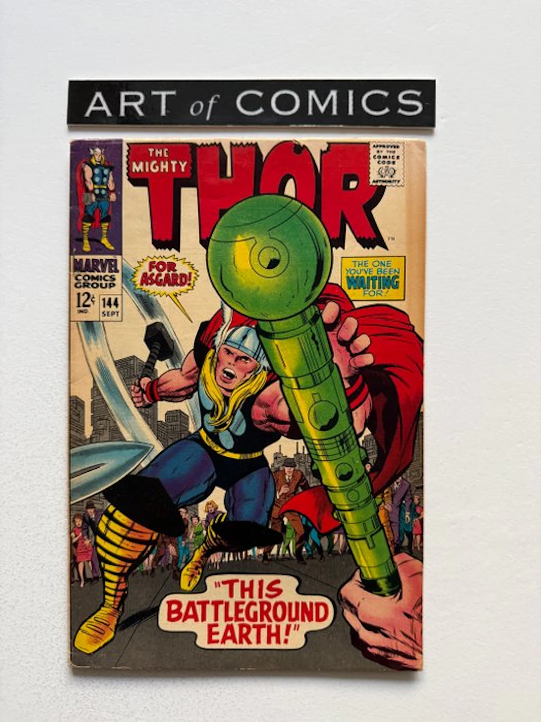 The Mighty Thor #144 - Thor vs The Enchanters - 1 Comic - First edition - 1967