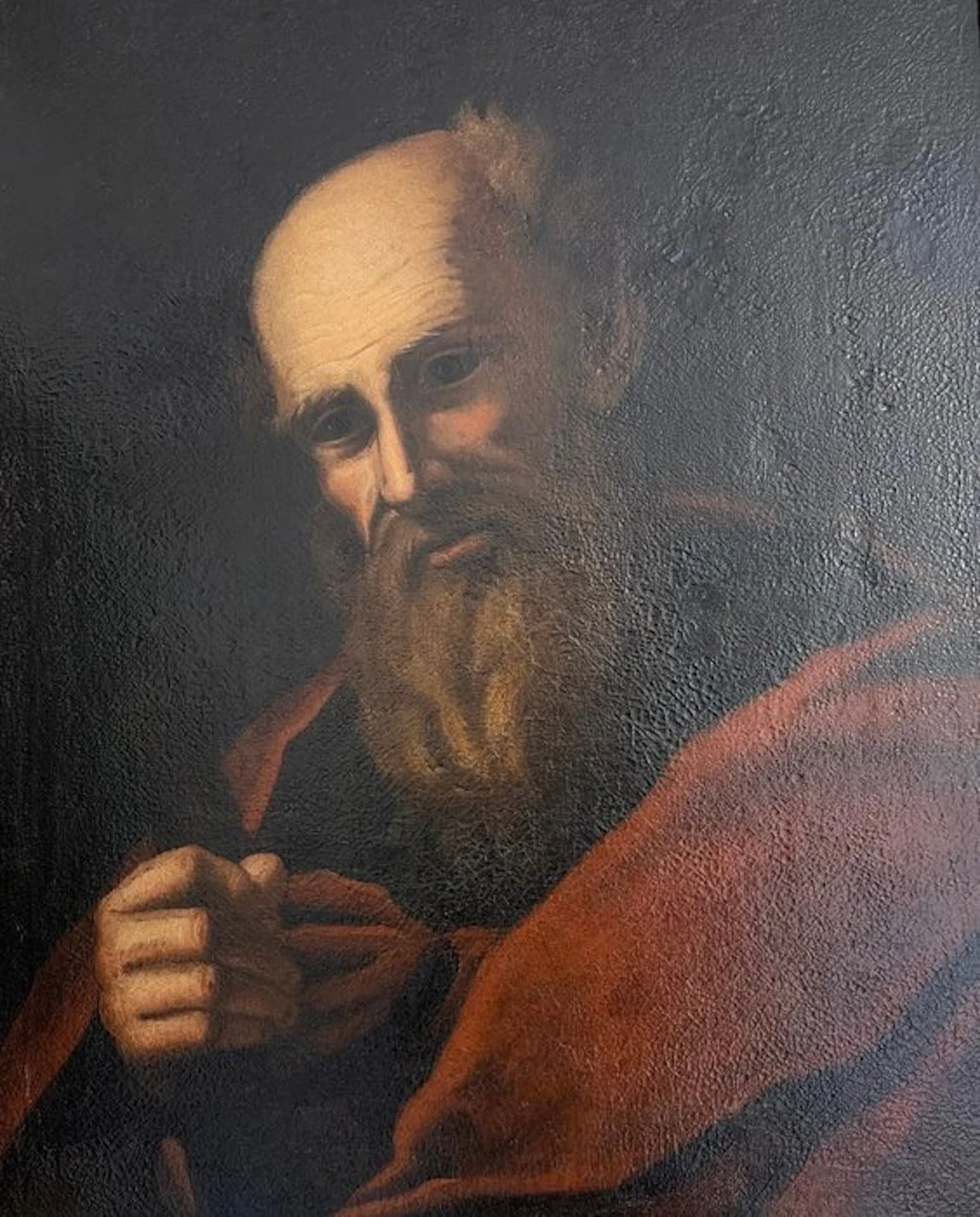 Italian school (XVII) - San Paolo con spada