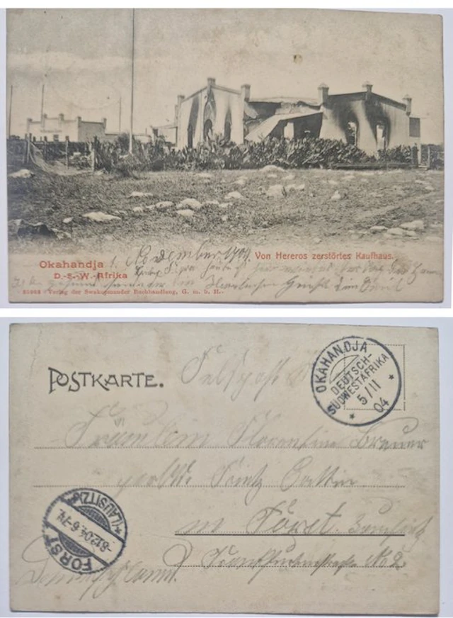 German South West Africa 1904/1904 - Okahandja department...