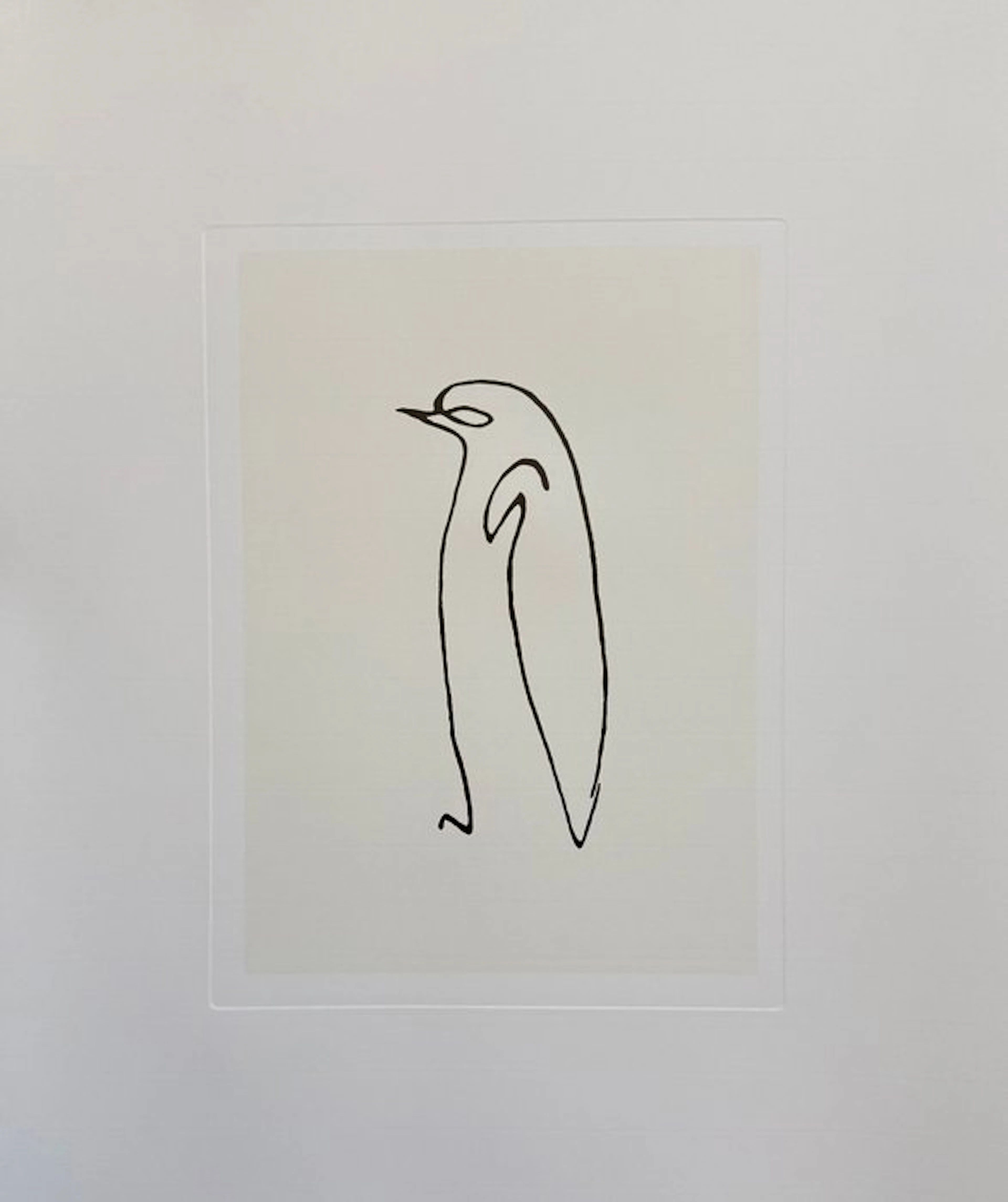 Pablo Picasso (1881-1973) - “Le pingouin, 1907". - 60 x 50 cm.