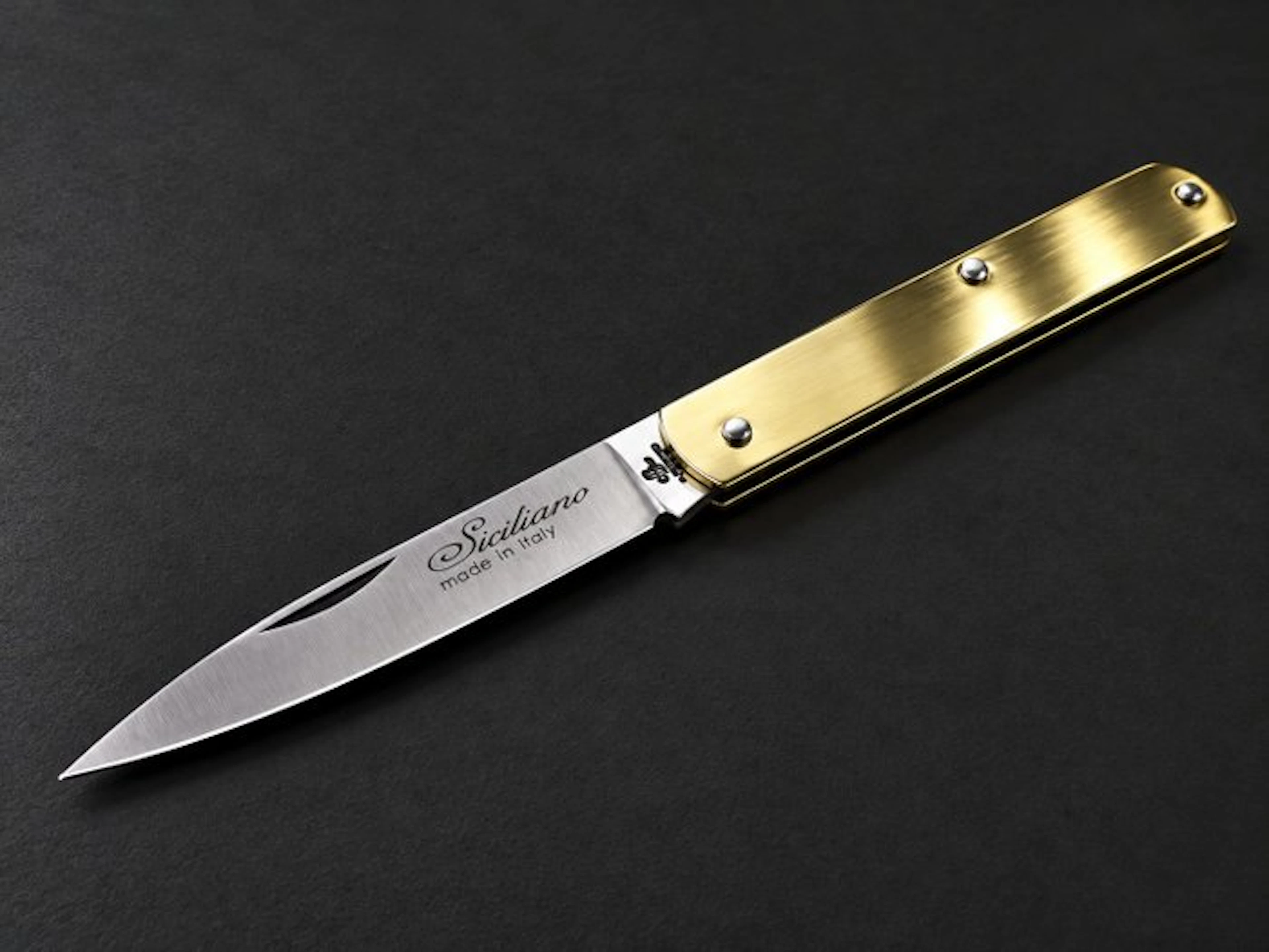 Siciliano Fraraccio – Sfilato Siciliano in Ottone Inciso...