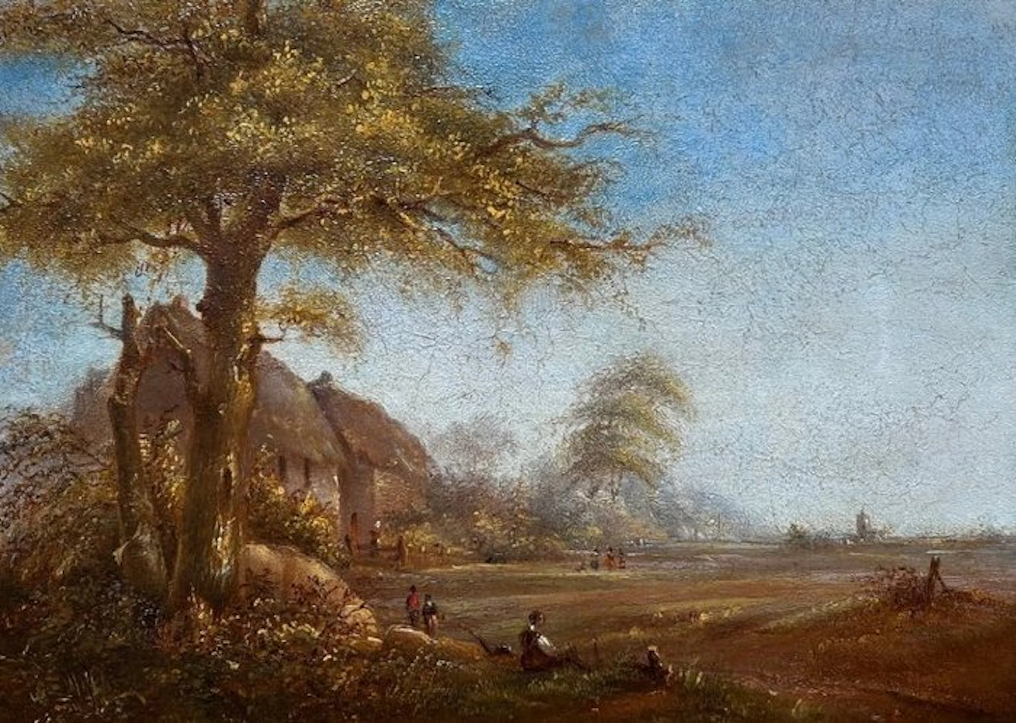 Hollandse school (XIX) - Hollands landschap