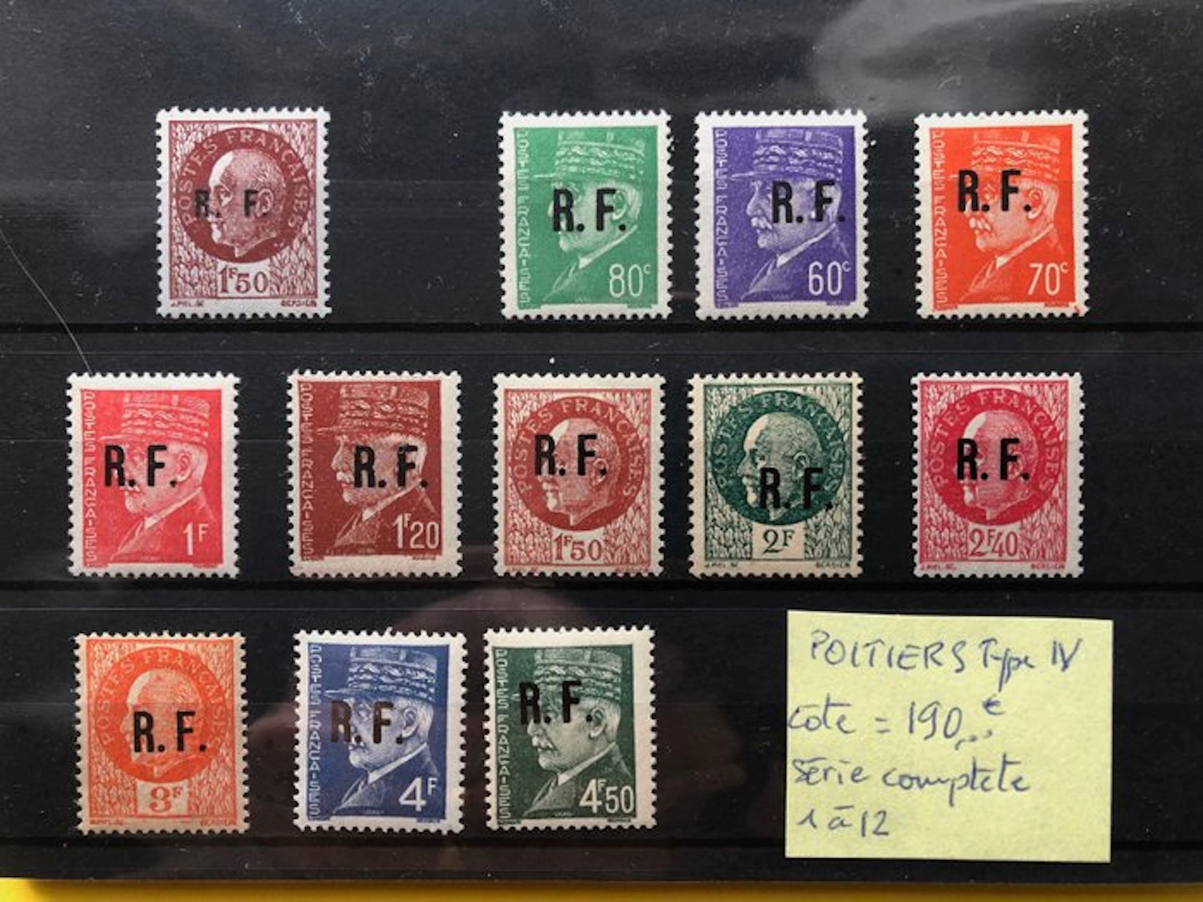 France - LIBERATIONS. Complete series. Estimated value: 2,700 euros
